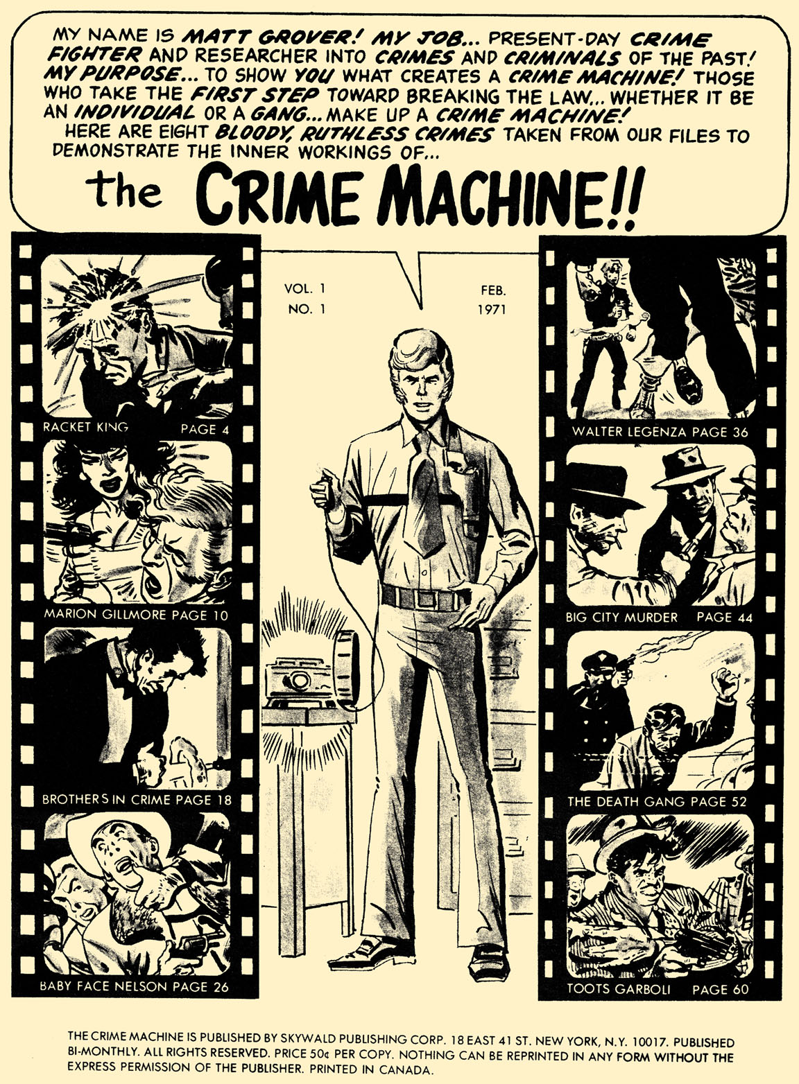 Read online The Crime Machine comic -  Issue #1 - 3