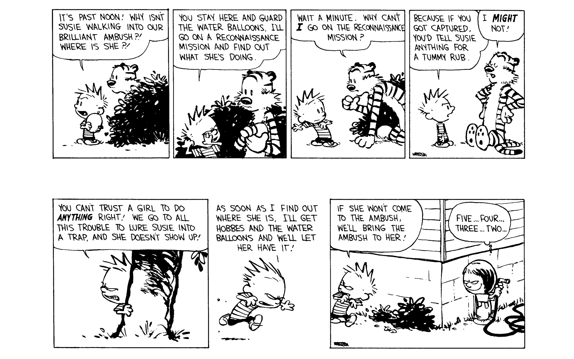 Read online Calvin and Hobbes comic -  Issue #9 - 164