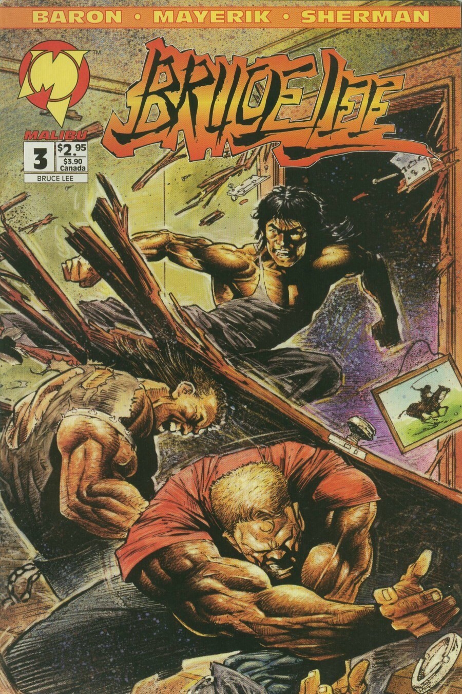 Read online Bruce Lee comic -  Issue #3 - 1