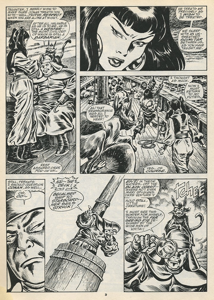 Read online The Savage Sword Of Conan comic -  Issue #192 - 5