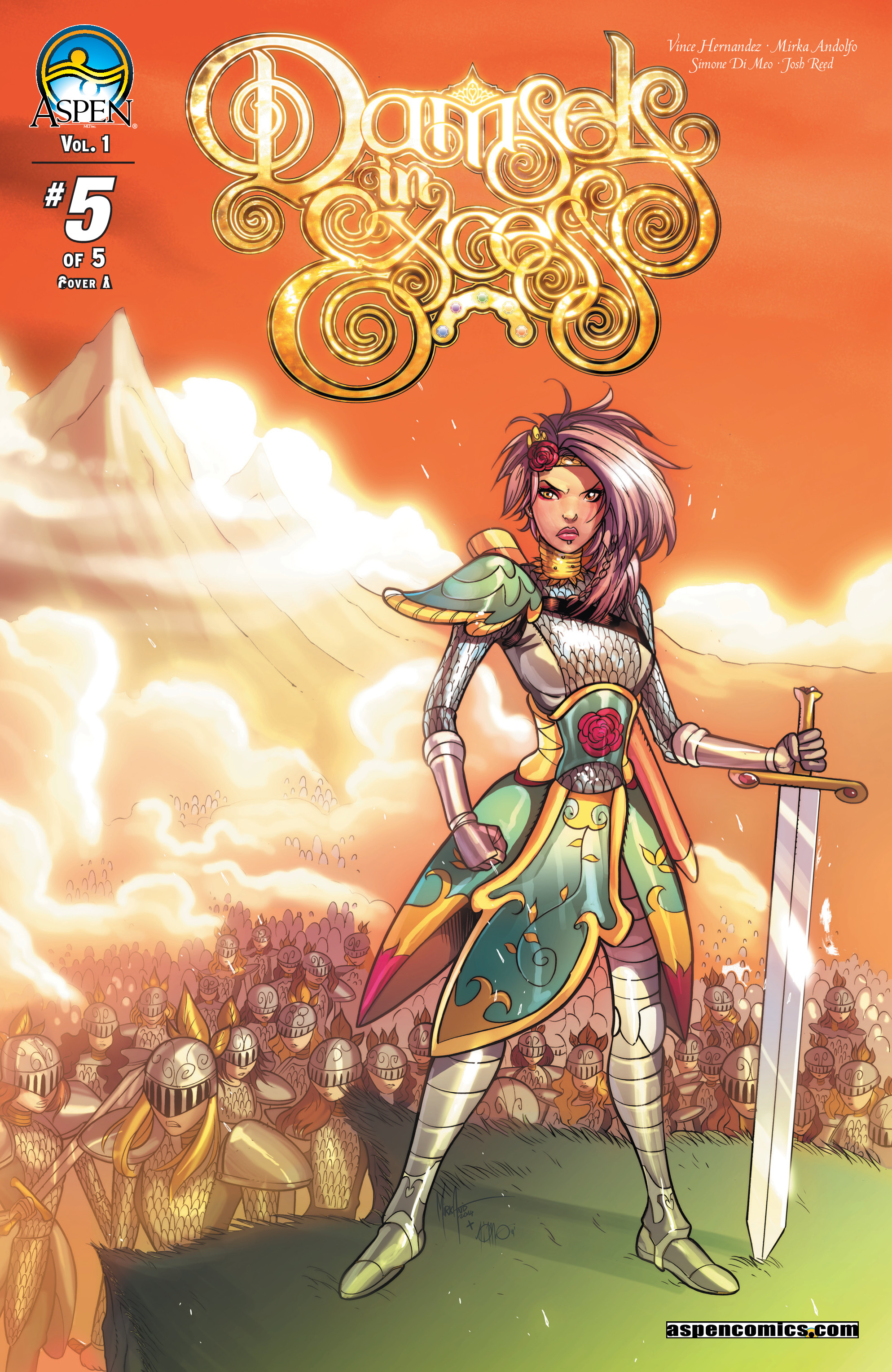 Read online Damsels in Excess comic -  Issue #5 - 1