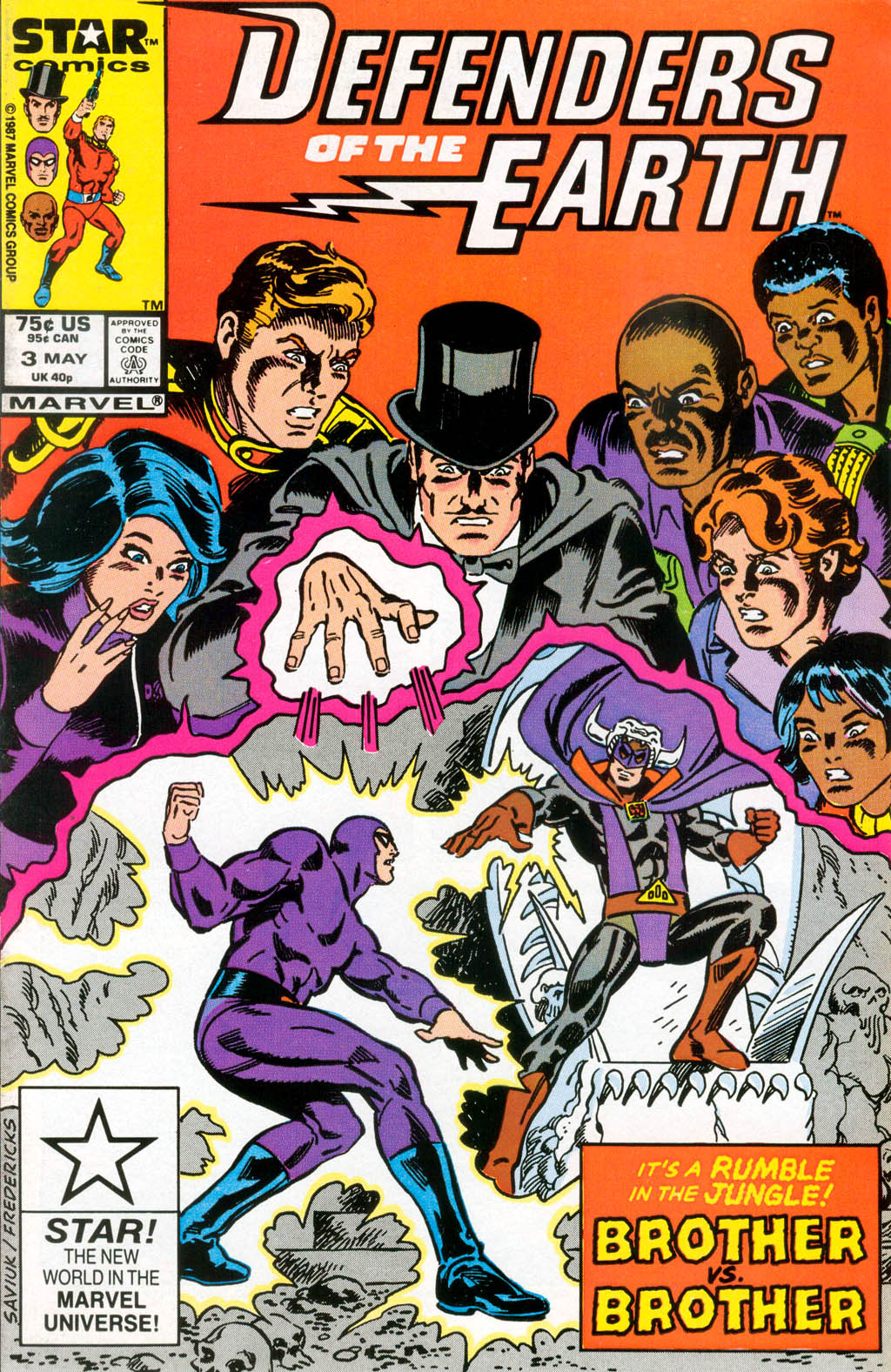 Read online Defenders of the Earth comic -  Issue #3 - 1