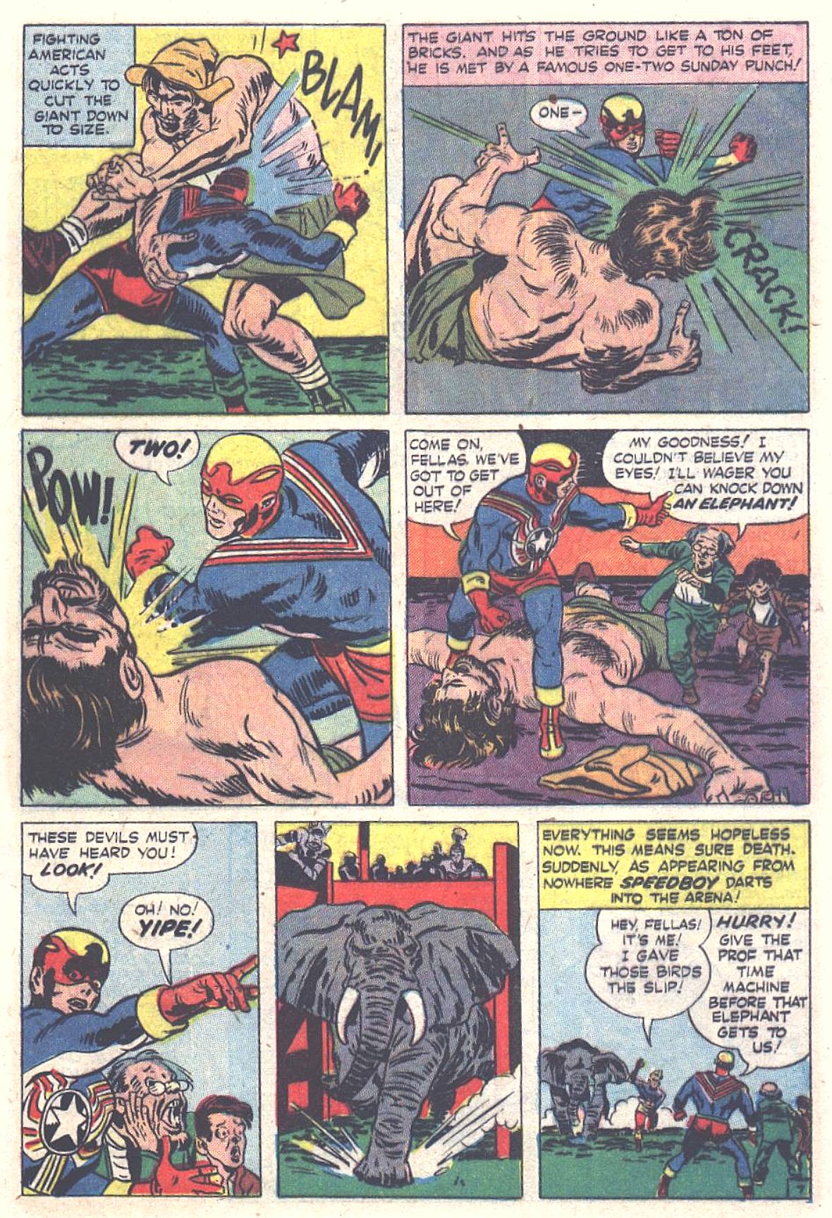 Read online Fighting American (1954) comic -  Issue #5 - 19