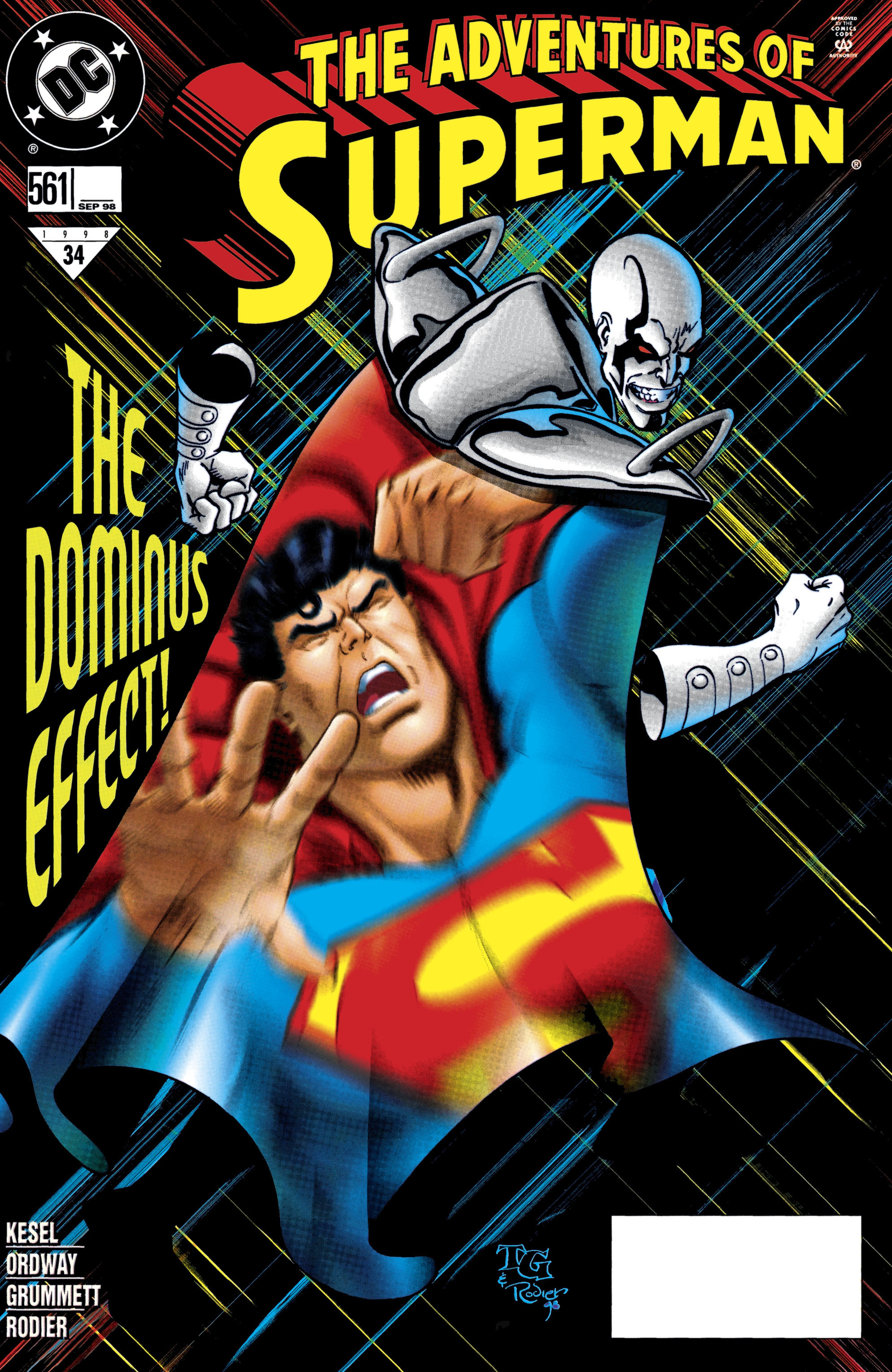 Read online Adventures of Superman (1987) comic -  Issue #561 - 1