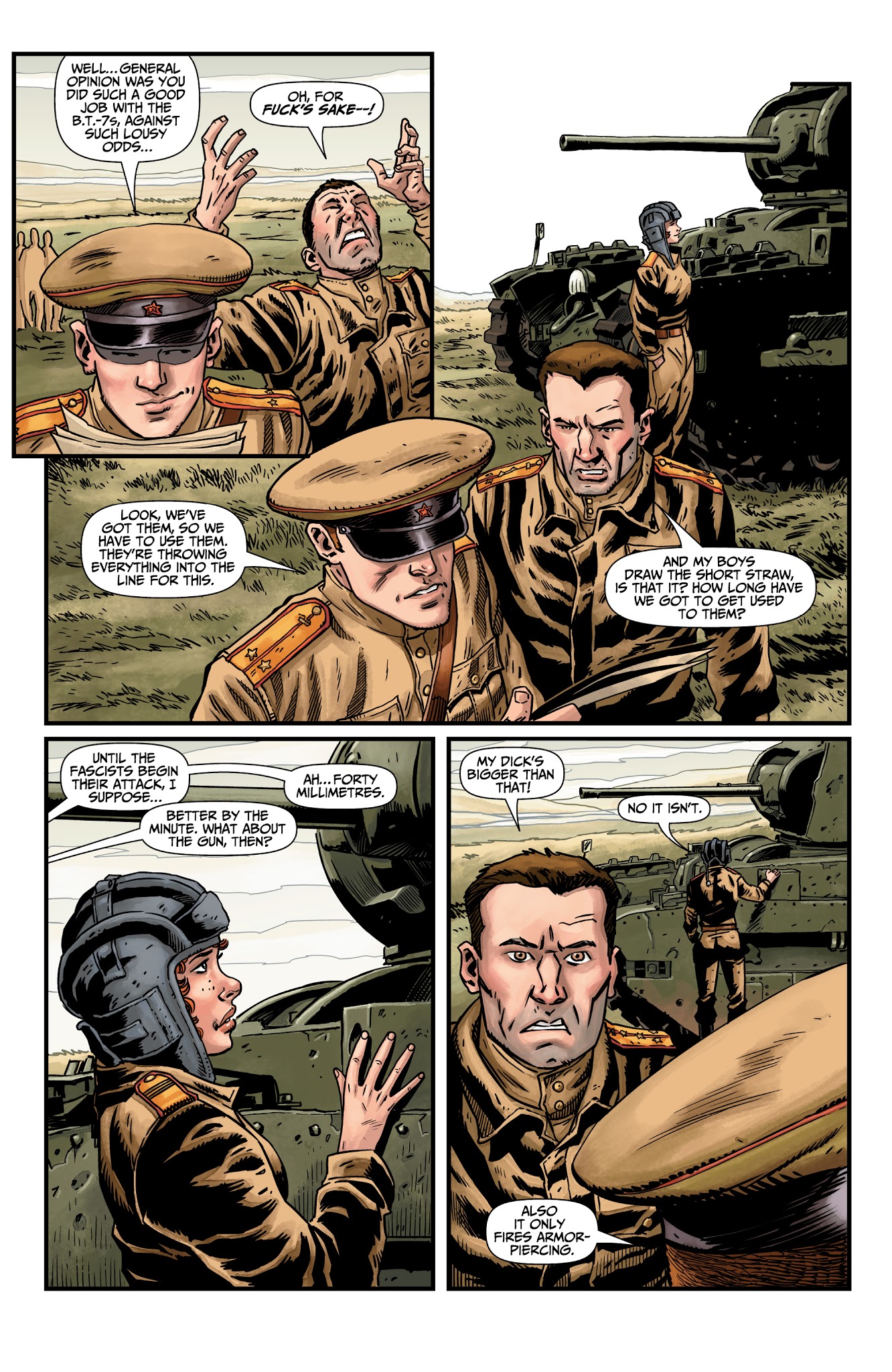 Read online World of Tanks II: Citadel comic -  Issue #1 - 5