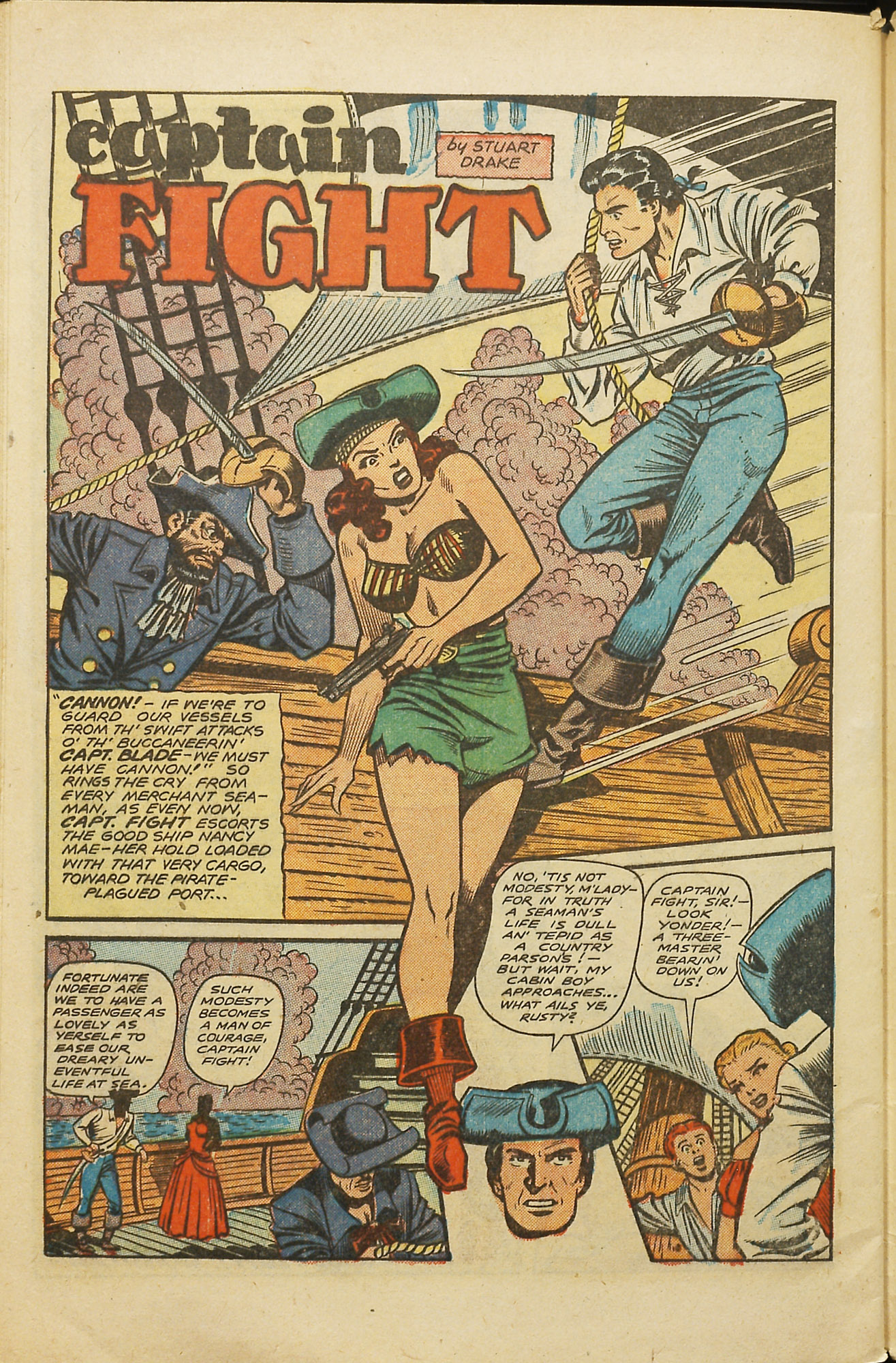 Read online Fight Comics comic -  Issue #55 - 44