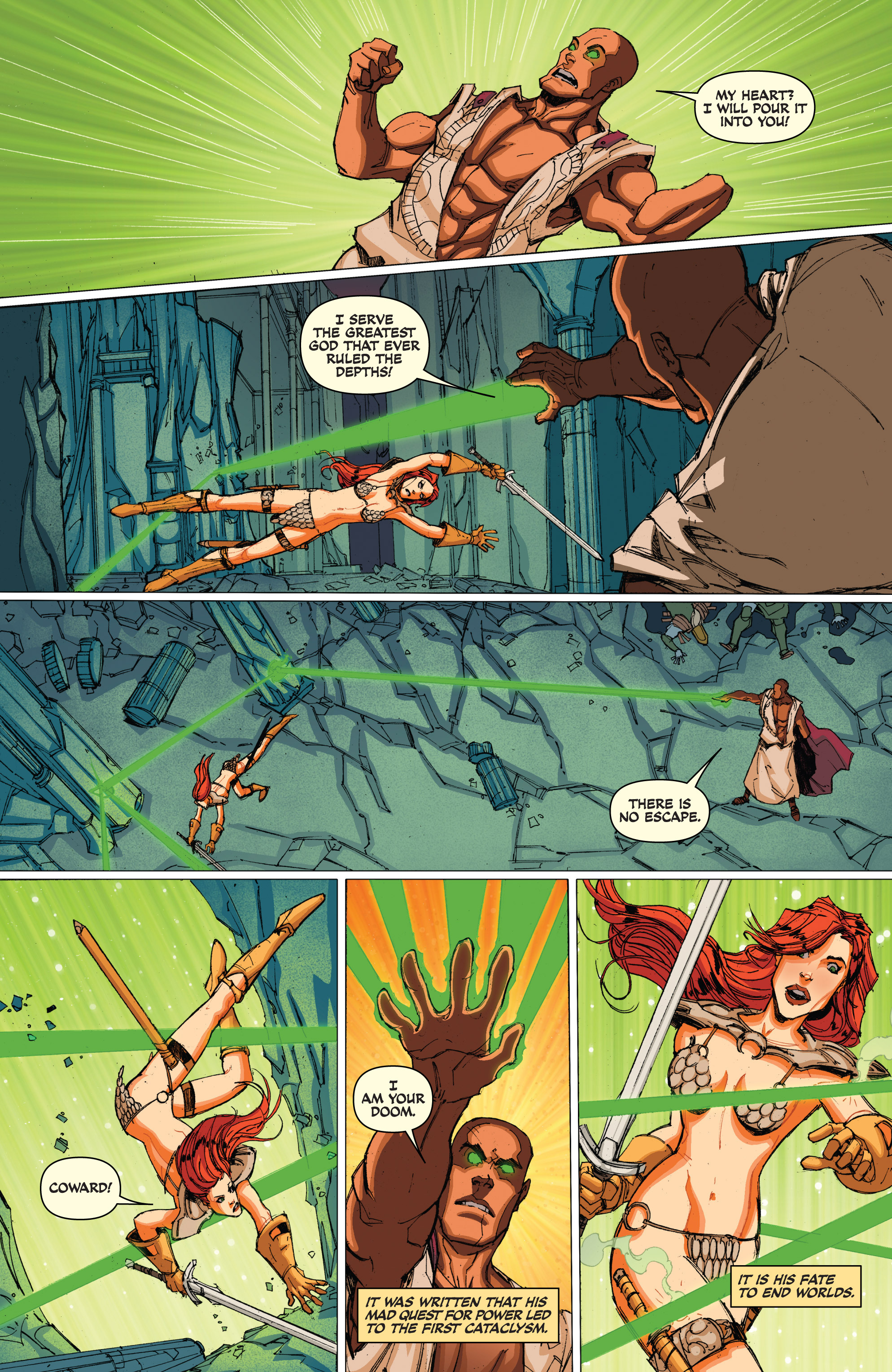 Read online Red Sonja: Atlantis Rises comic -  Issue #4 - 18