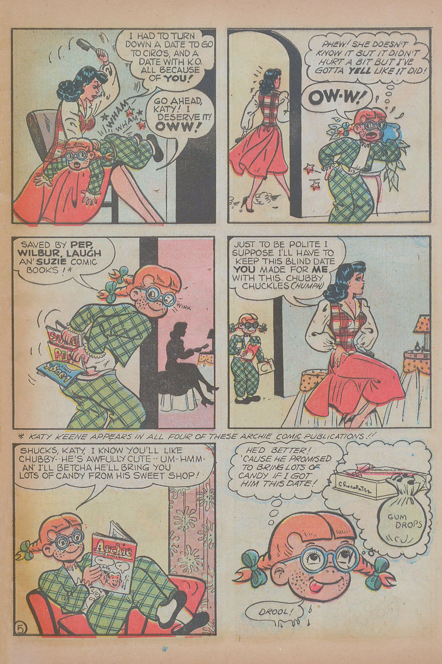 Read online Katy Keene (1949) comic -  Issue #4 - 7
