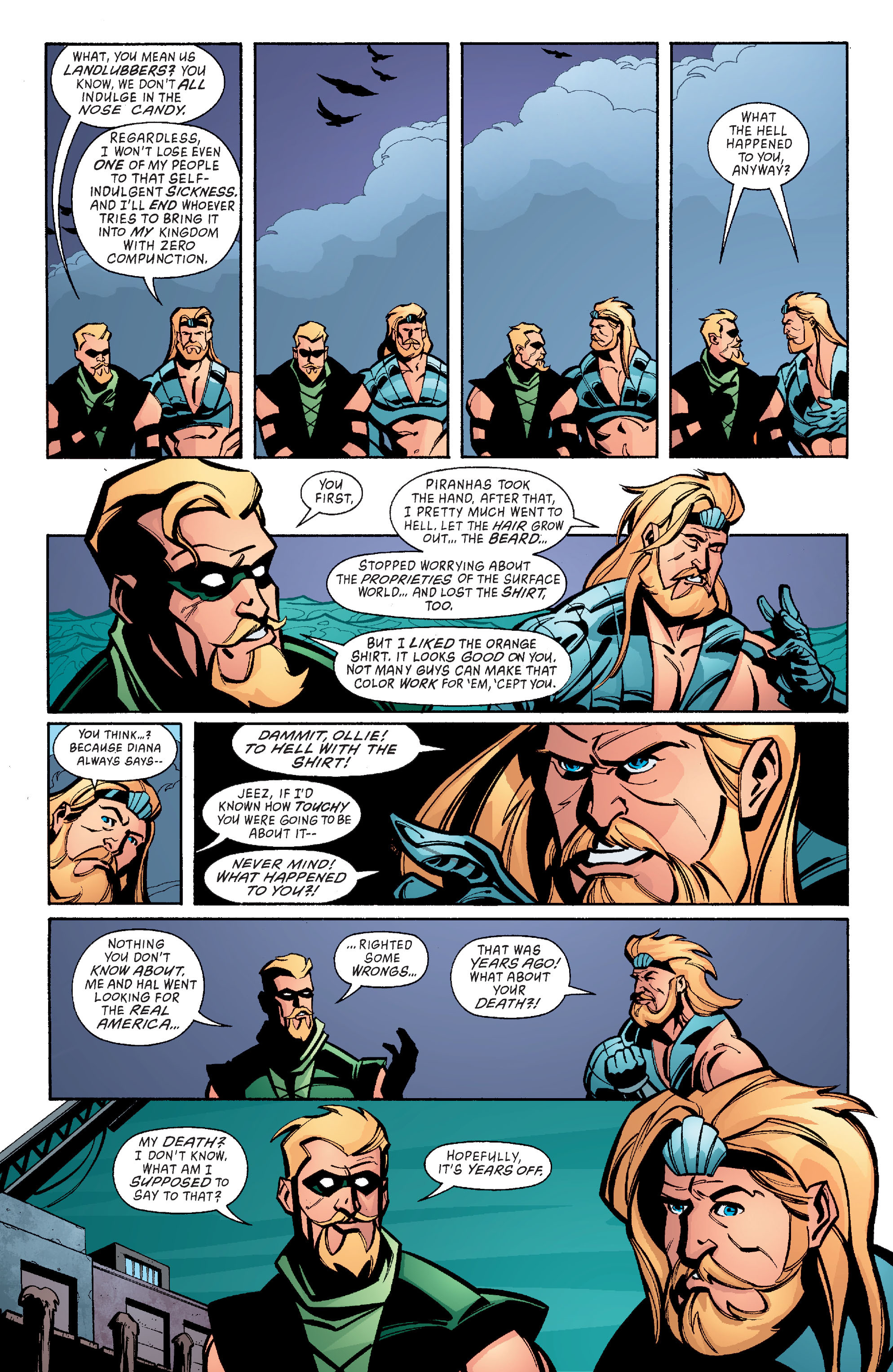 Read online Green Arrow (2001) comic -  Issue #4 - 7