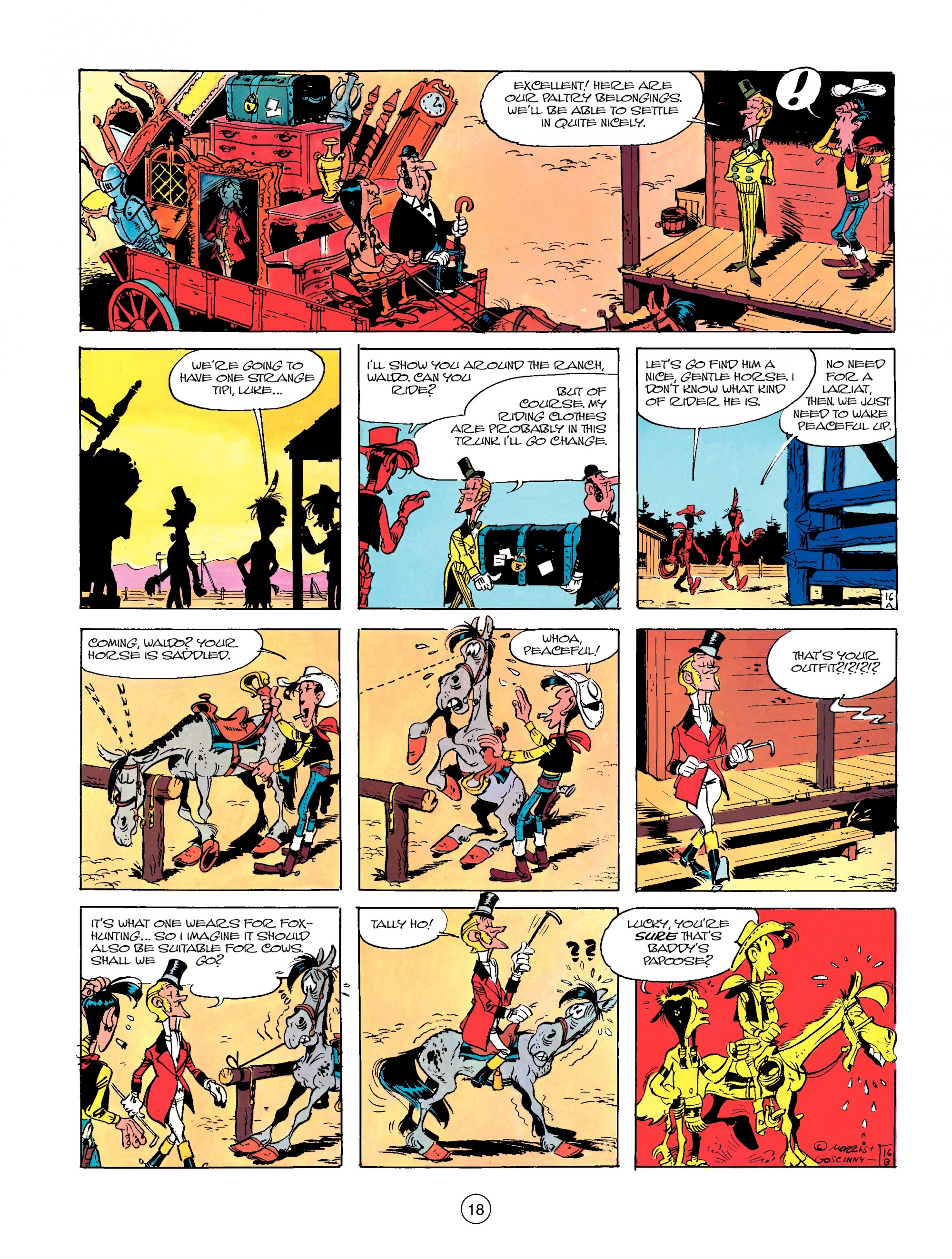 Read online A Lucky Luke Adventure comic -  Issue #13 - 18