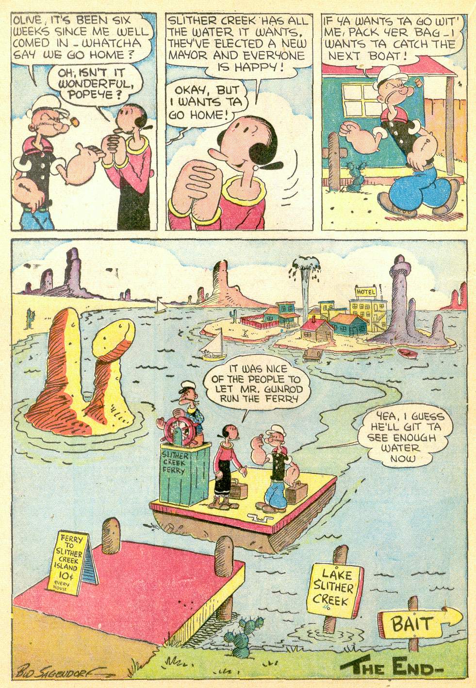 Read online Four Color Comics comic -  Issue #168 - 34
