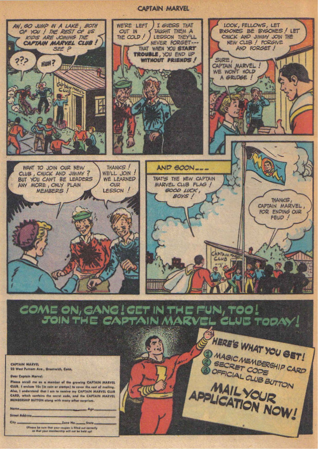 Read online Captain Marvel Adventures comic -  Issue #77 - 32