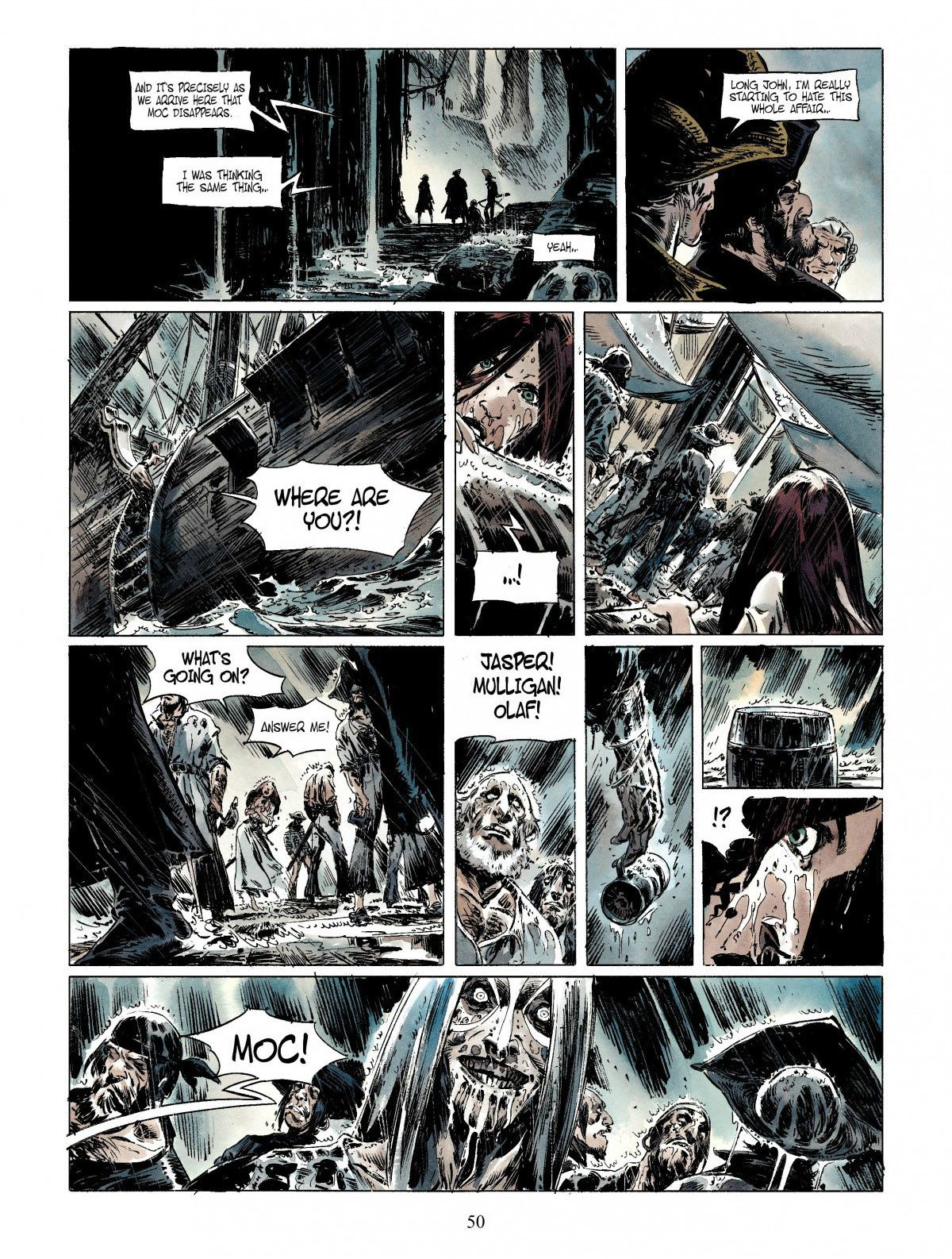 Read online Long John Silver comic -  Issue #3 - 49