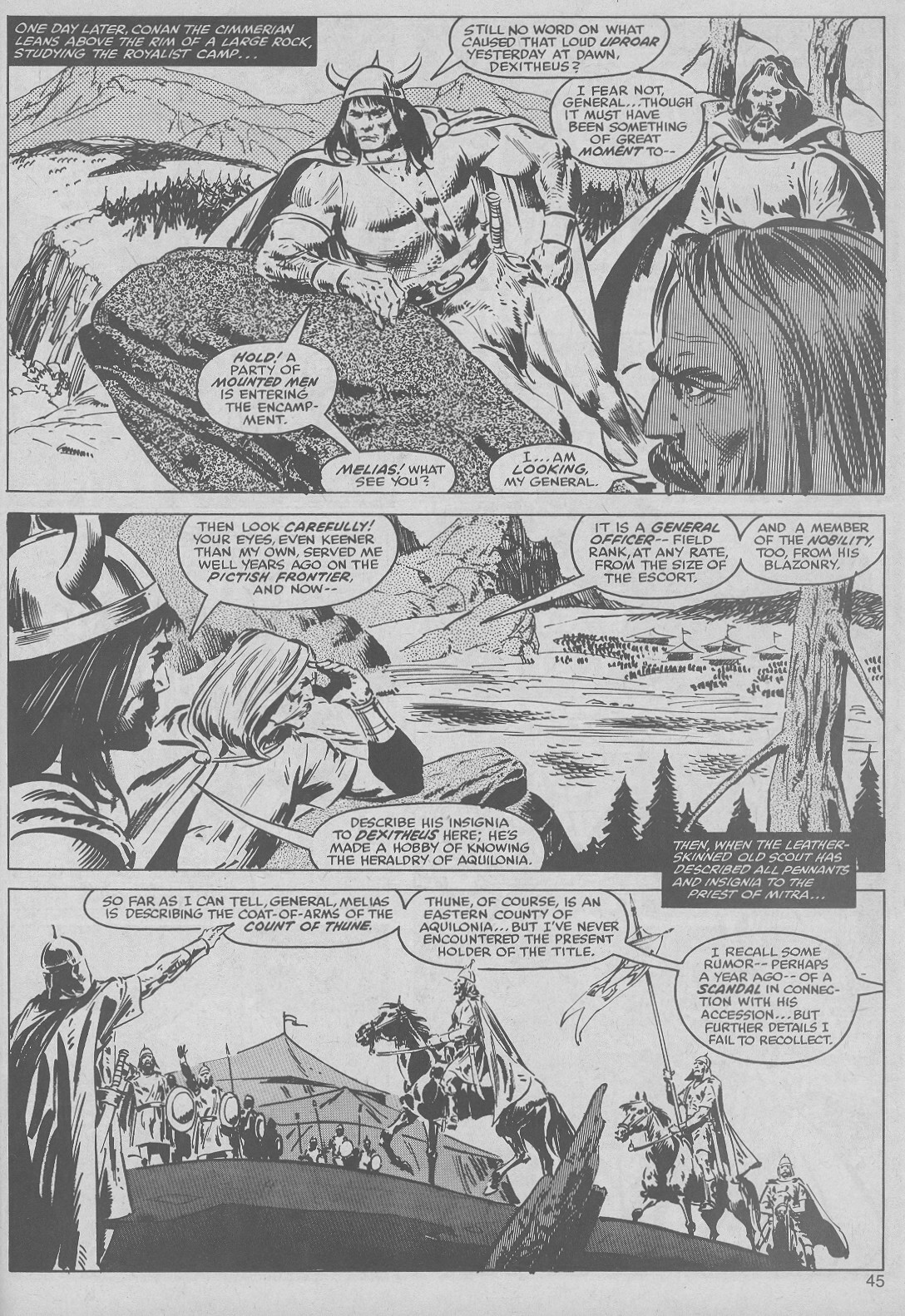 Read online The Savage Sword Of Conan comic -  Issue #50 - 45