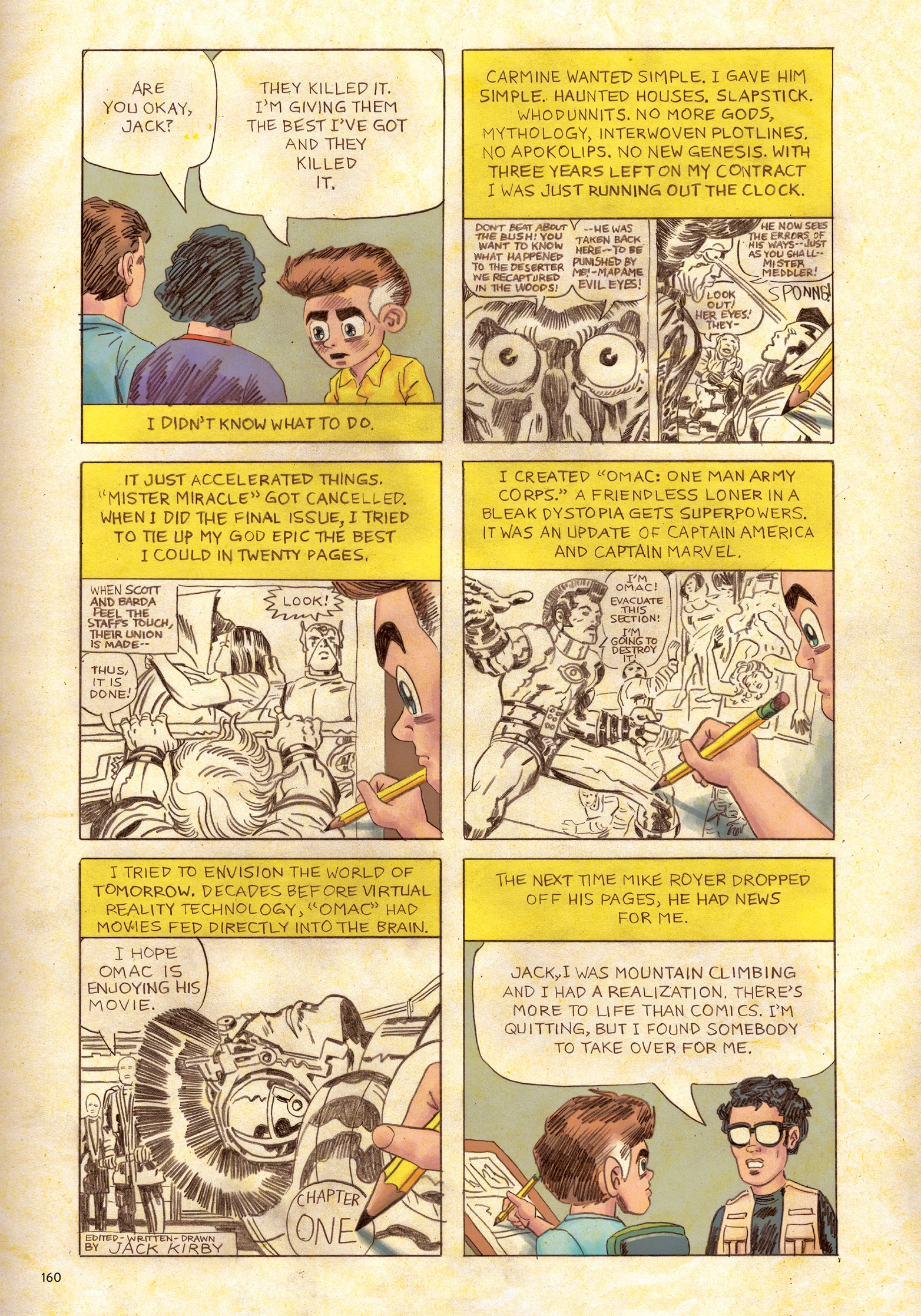 Read online Jack Kirby: The Epic Life of the King of Comics comic -  Issue # TPB (Part 2) - 68