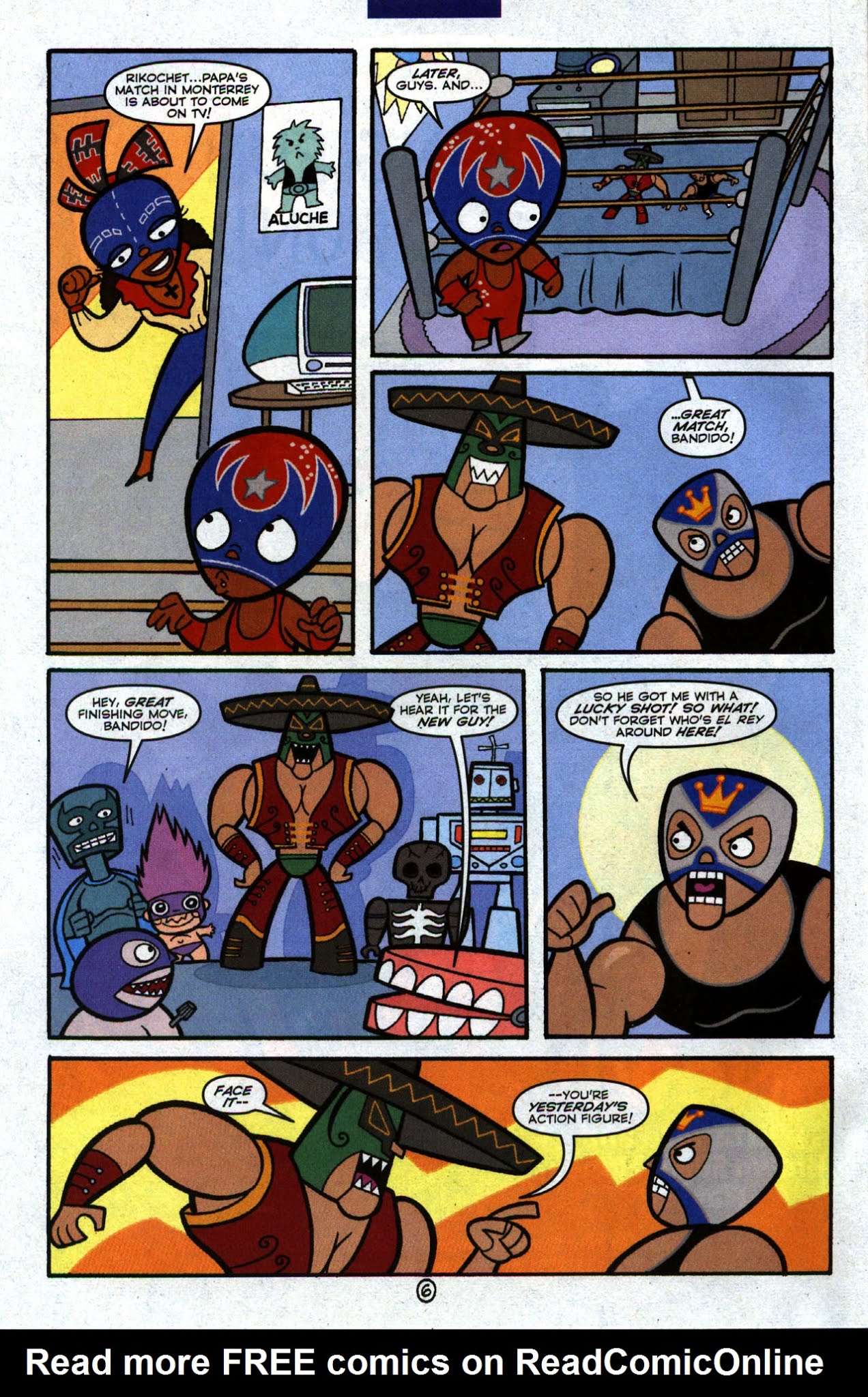 Read online Mucha Lucha comic -  Issue #1 - 7
