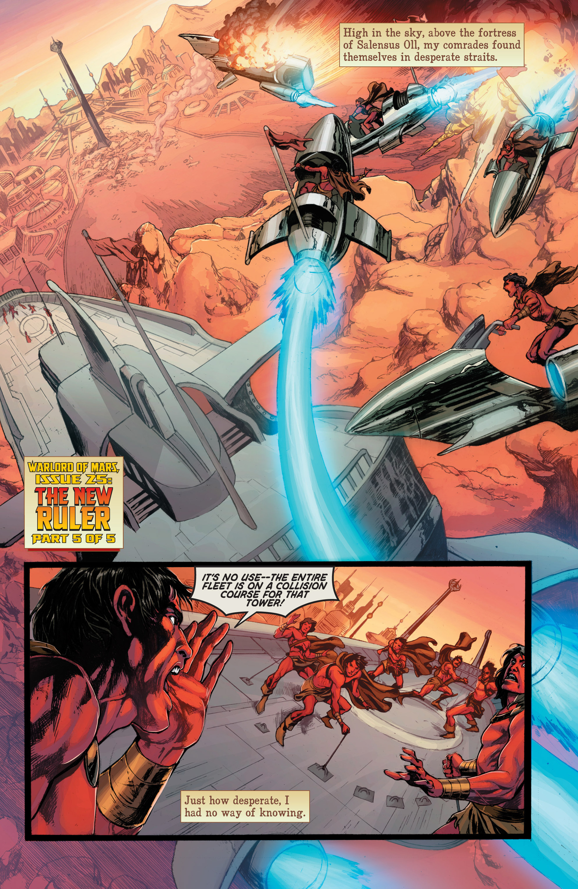 Read online Warlord of Mars comic -  Issue #25 - 5