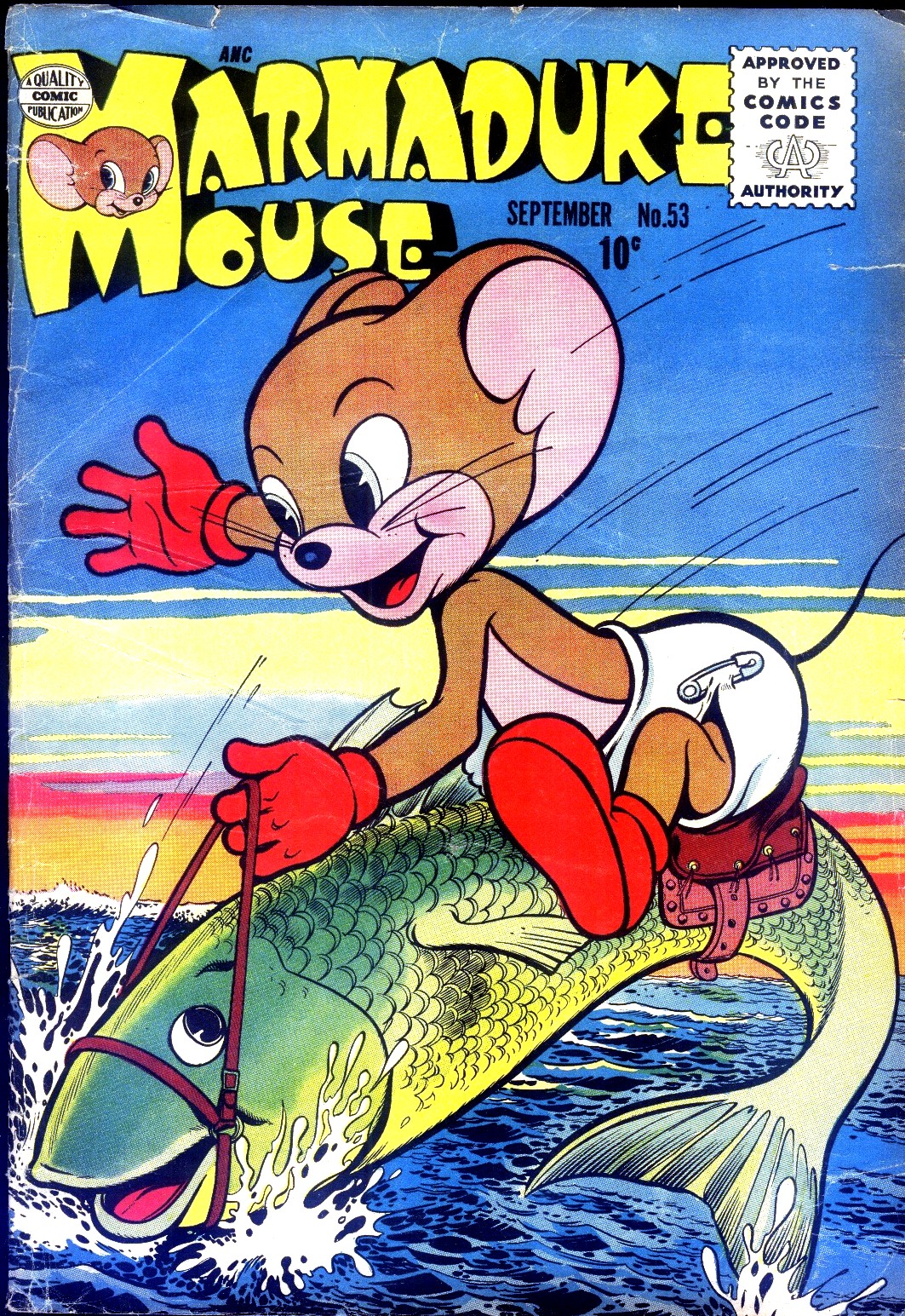 Read online Marmaduke Mouse comic -  Issue #53 - 1