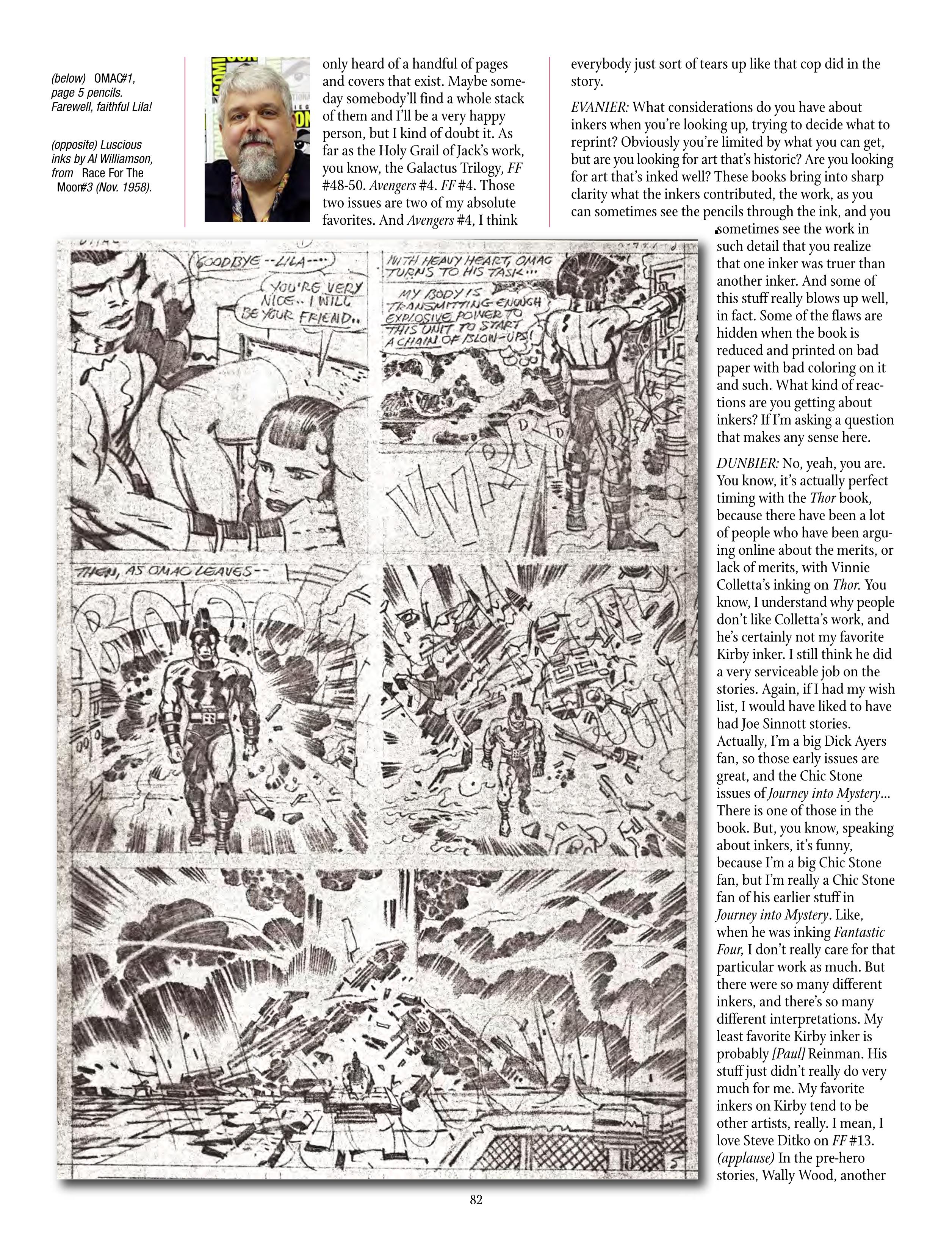 Read online The Jack Kirby Collector comic -  Issue #69 - 84