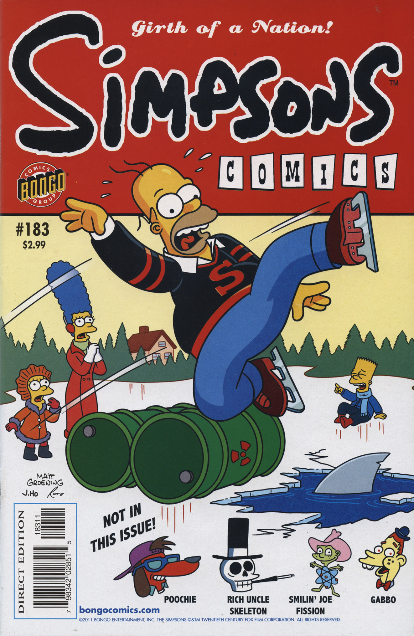 Read online Simpsons Comics comic -  Issue #183 - 1