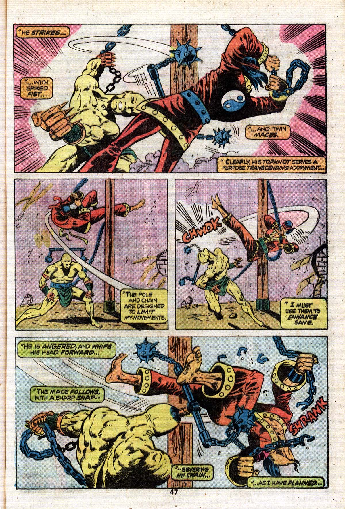 Read online Giant-Size Master of Kung Fu comic -  Issue #3 - 39
