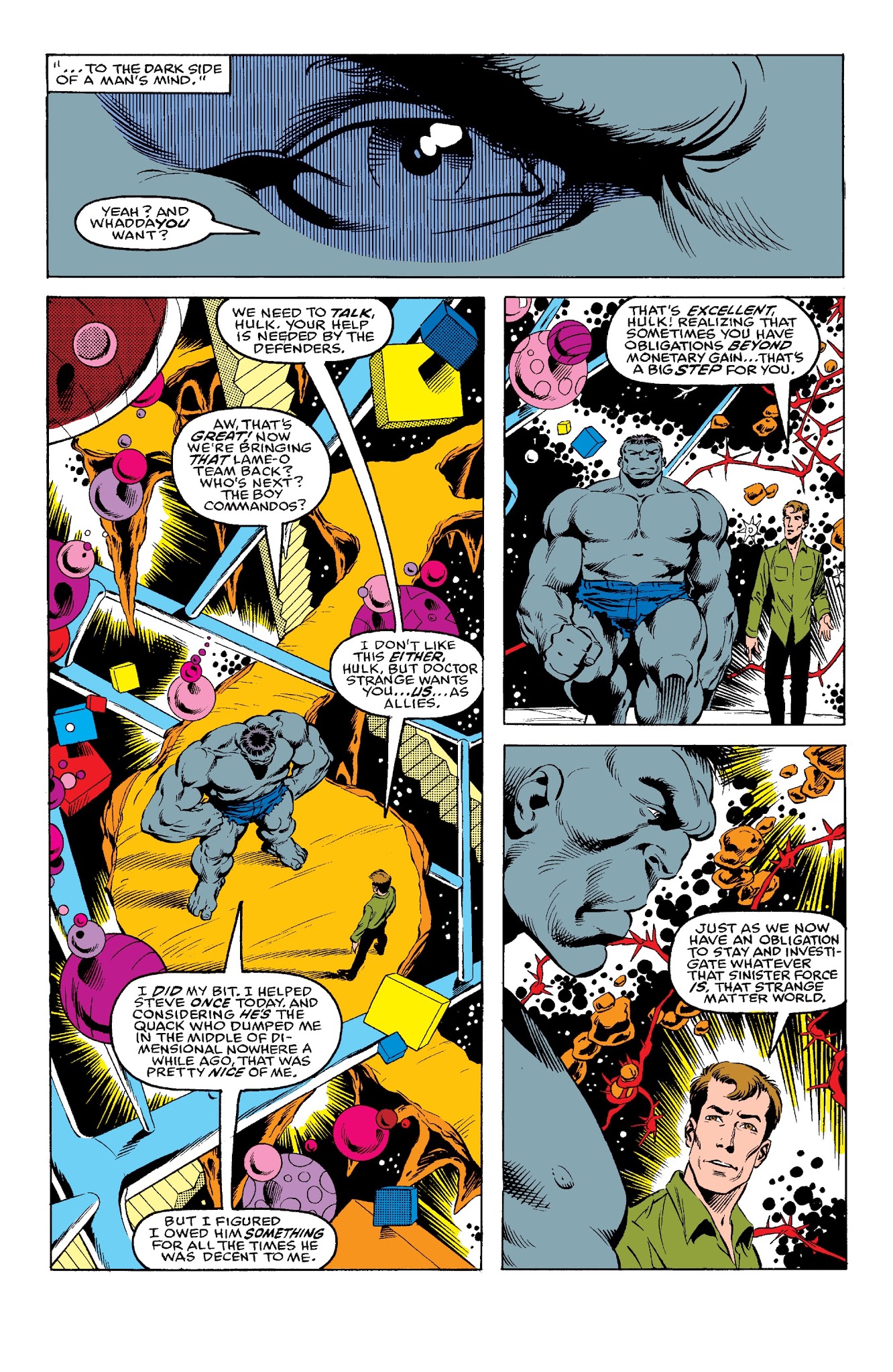 Read online Hulk Visionaries: Peter David comic -  Issue # TPB 5 - 195