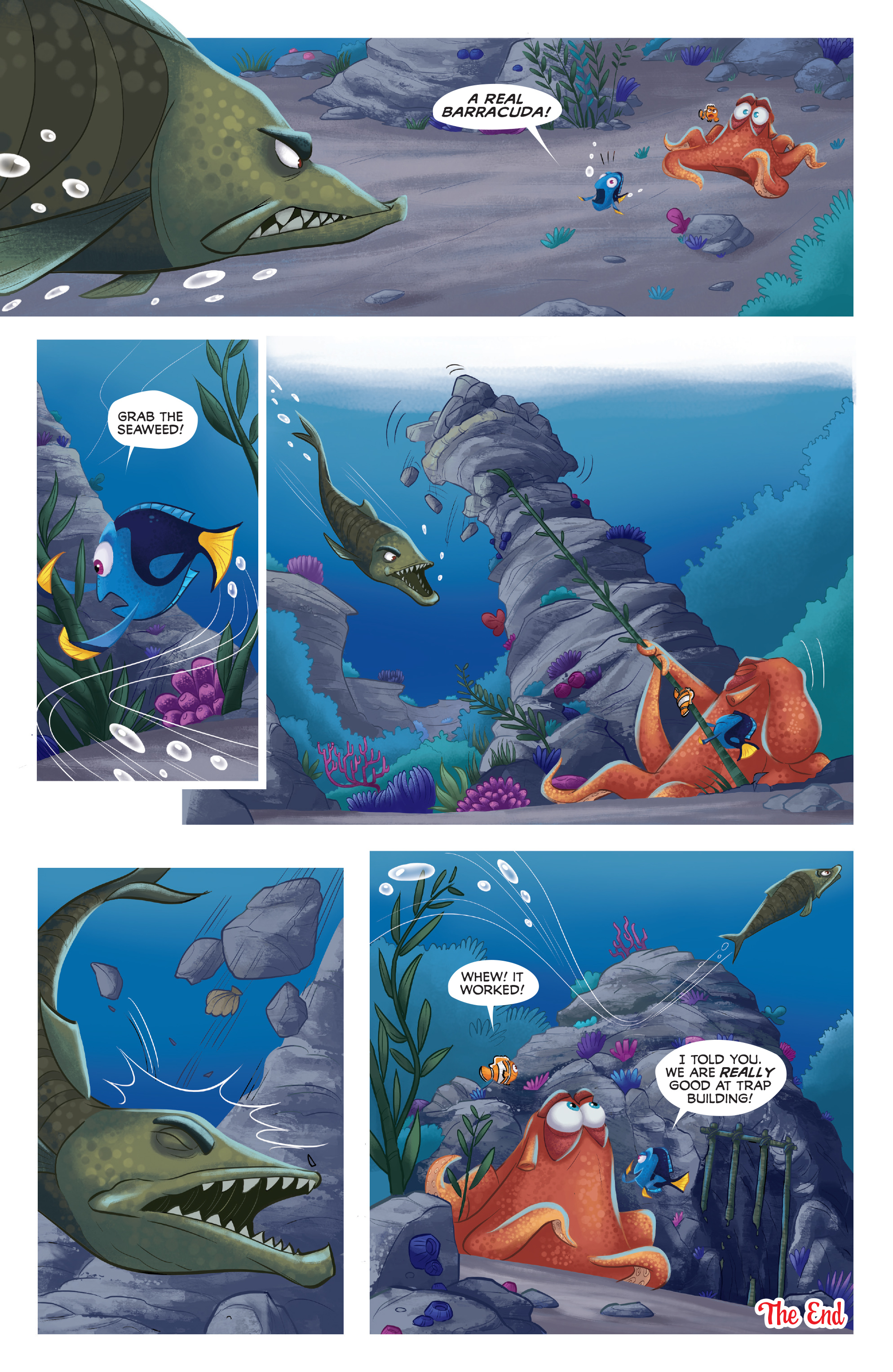 Read online Disney Pixar Finding Dory comic -  Issue #4 - 23