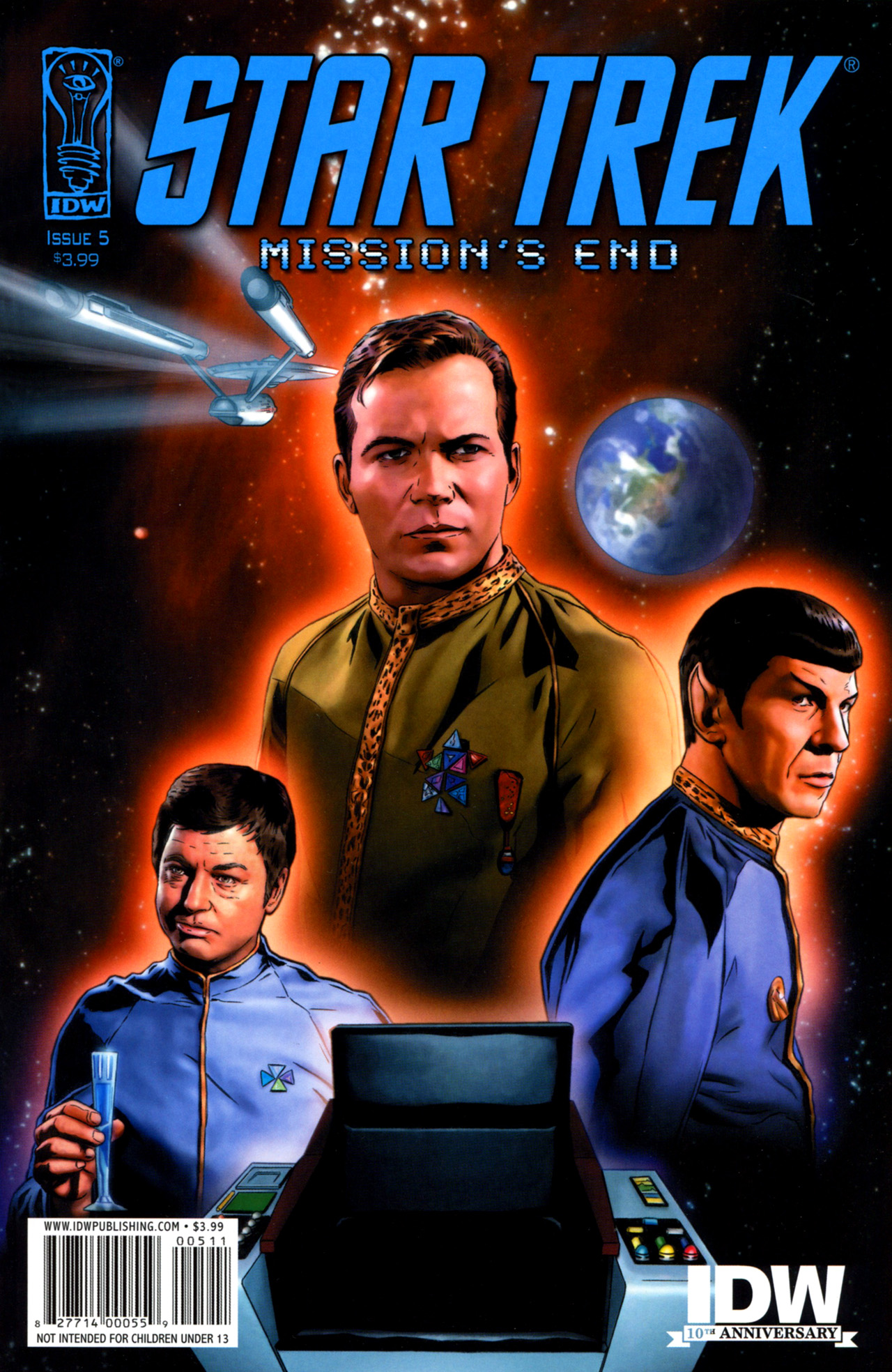 Read online Star Trek: Mission's End comic -  Issue #5 - 1