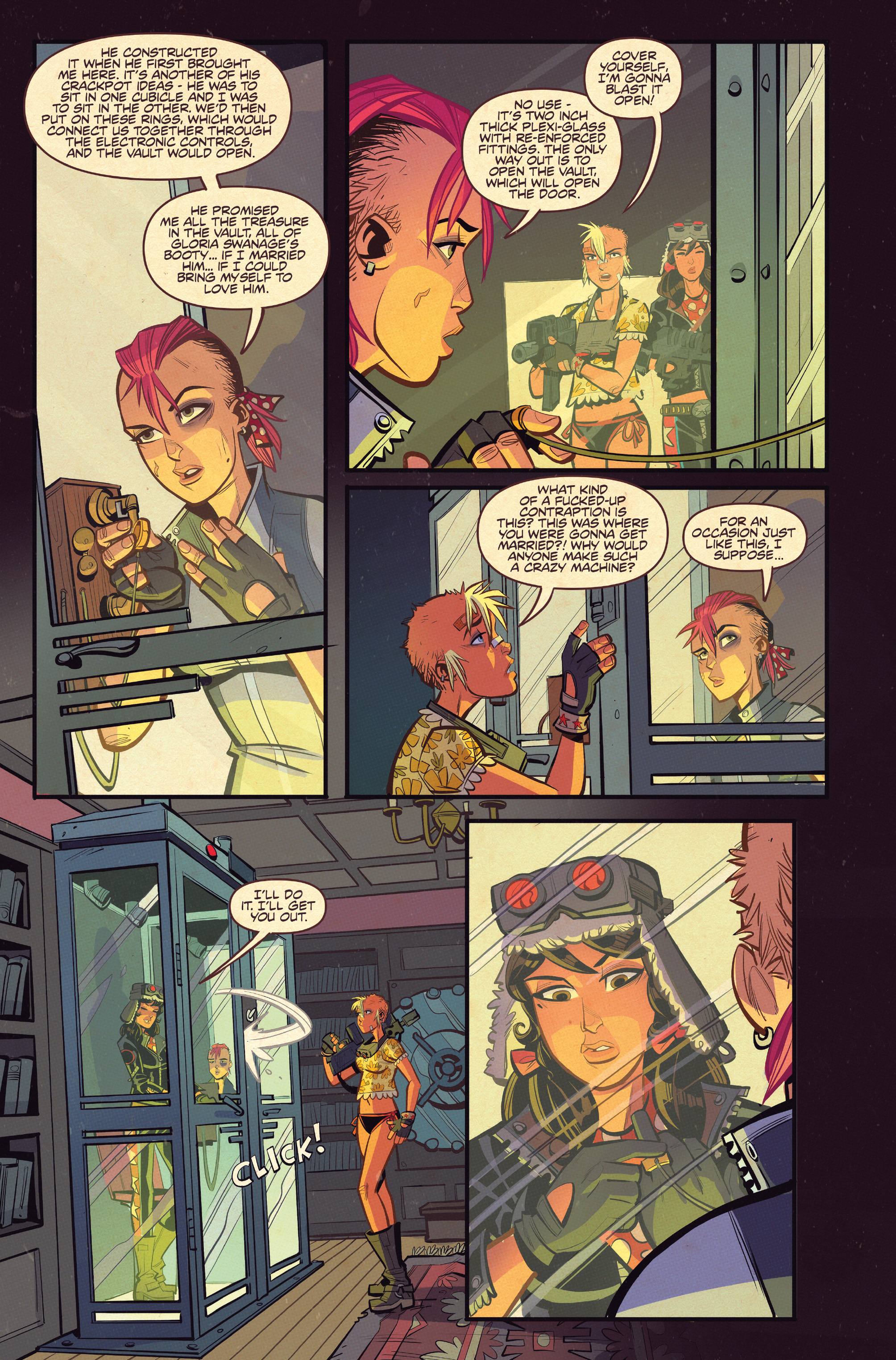 Read online Tank Girl: Two Girls, One Tank comic -  Issue #4 - 16