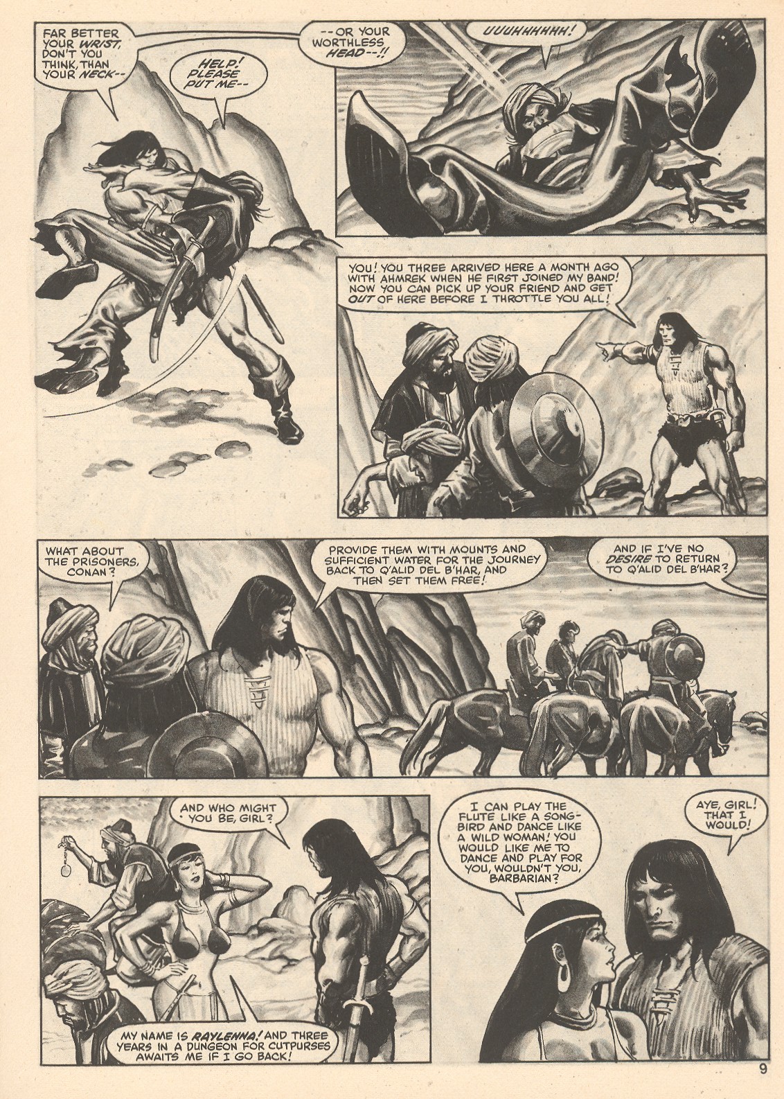 Read online The Savage Sword Of Conan comic -  Issue #76 - 9