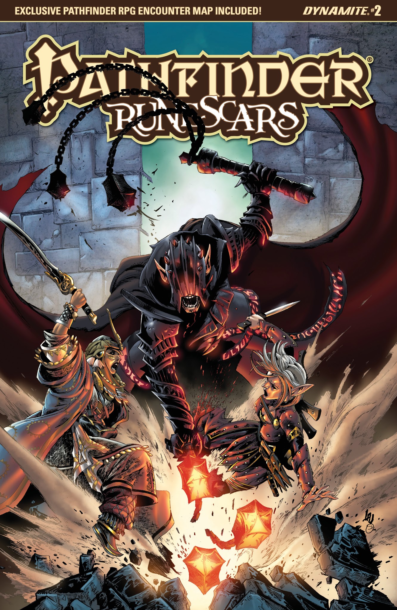 Read online Pathfinder: Runescars comic -  Issue #2 - 1