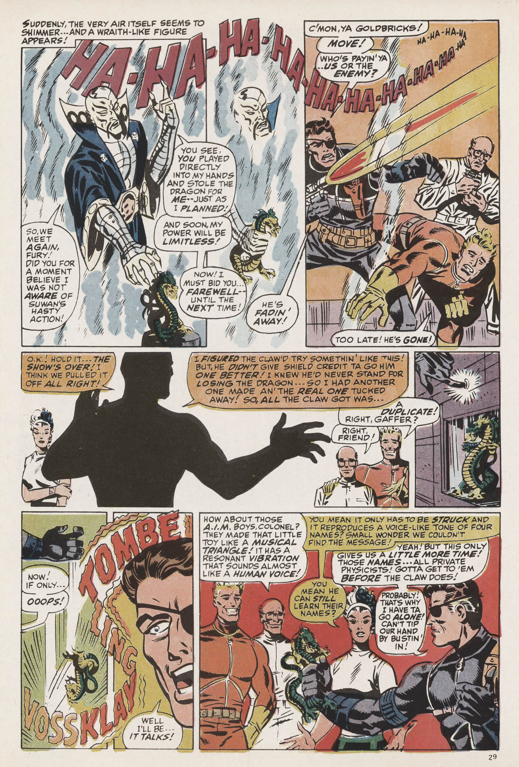 Read online Captain Britain (1976) comic -  Issue #10 - 29