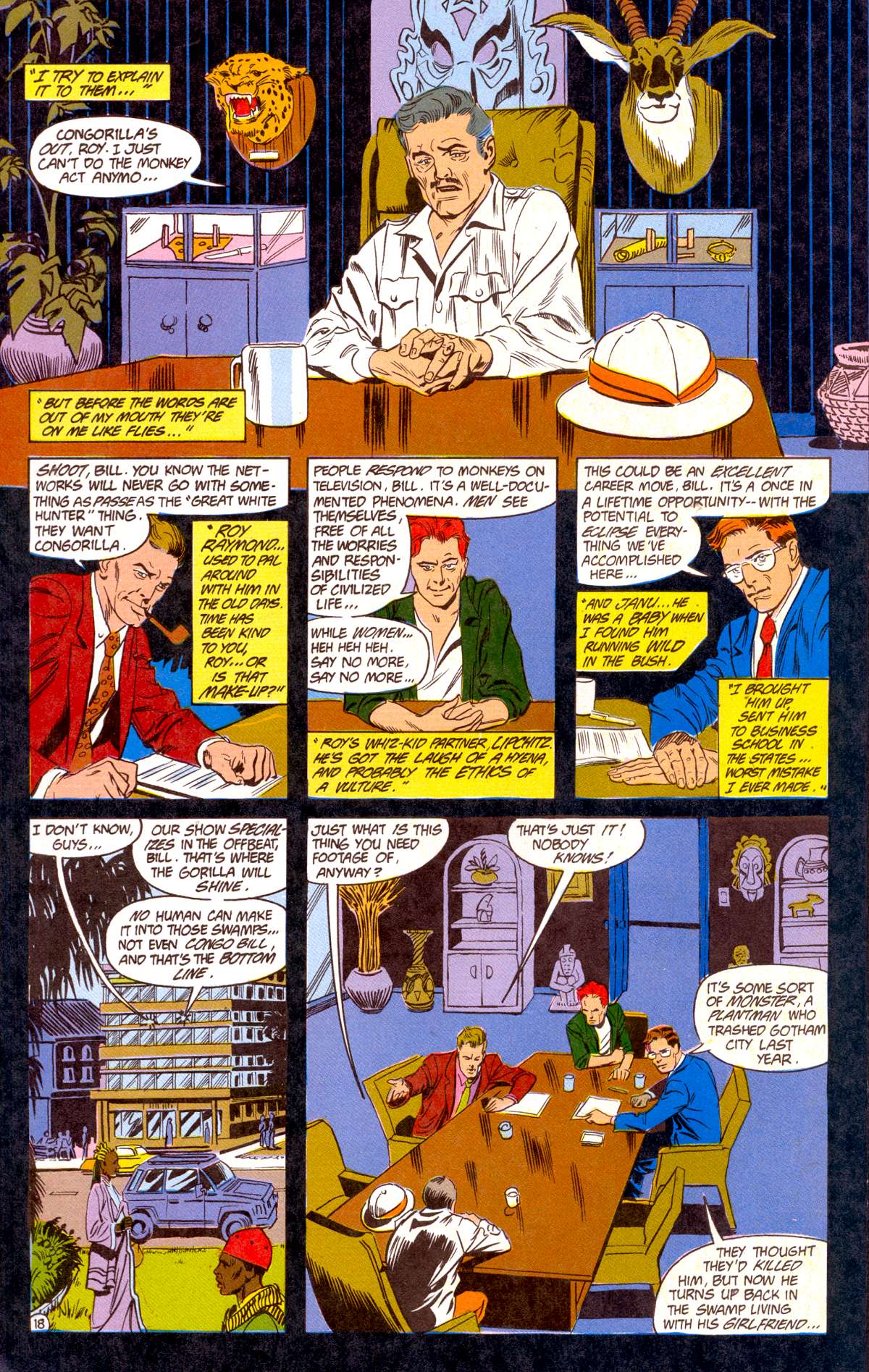 Read online Swamp Thing (1982) comic -  Issue # _Annual 3 - 19
