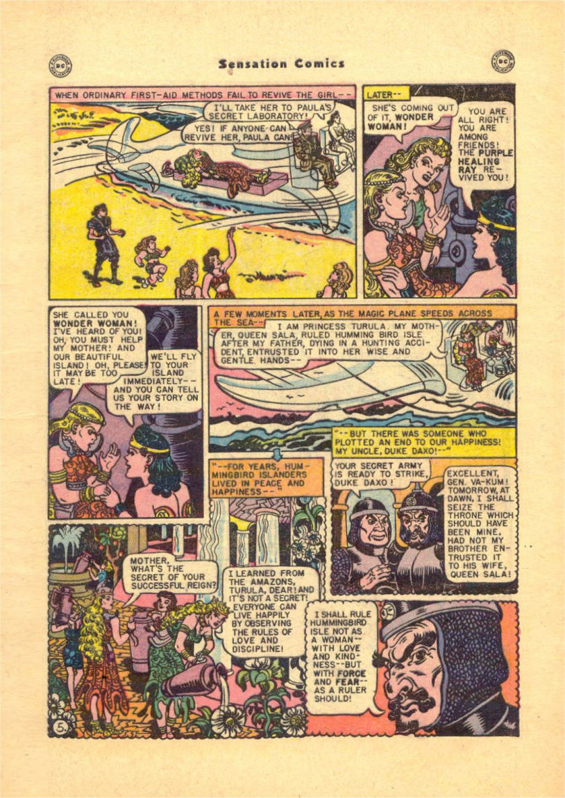 Read online Sensation (Mystery) Comics comic -  Issue #84 - 7