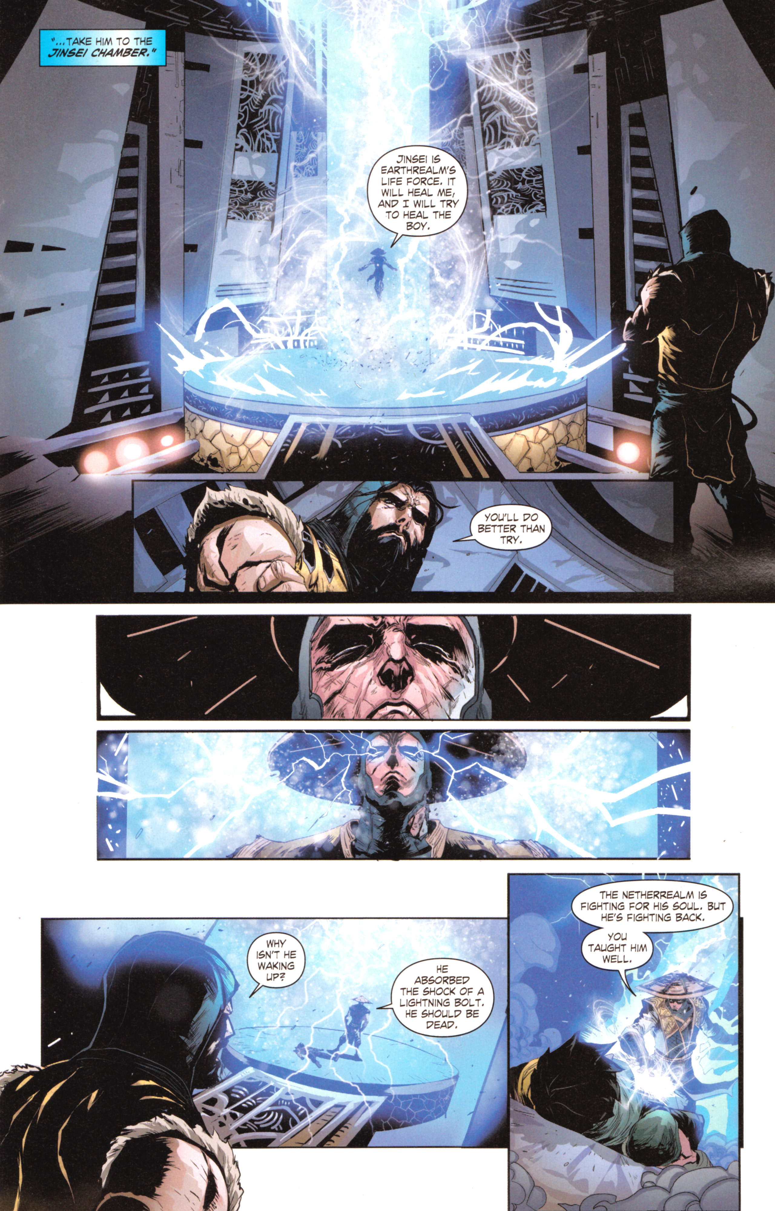 Read online Mortal Kombat X [II] comic -  Issue #4 - 19