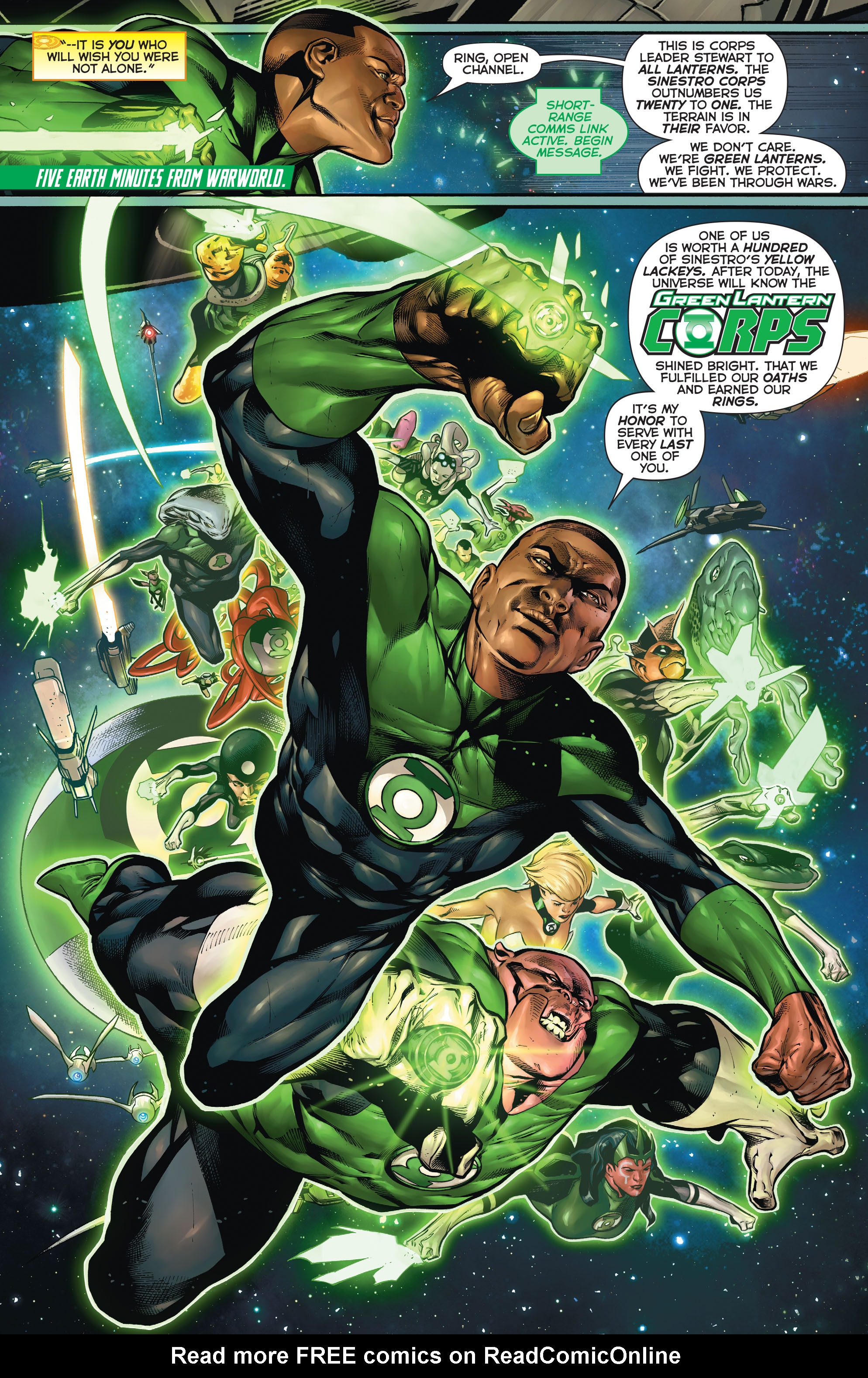 Read online Hal Jordan And The Green Lantern Corps comic -  Issue #7 - 7