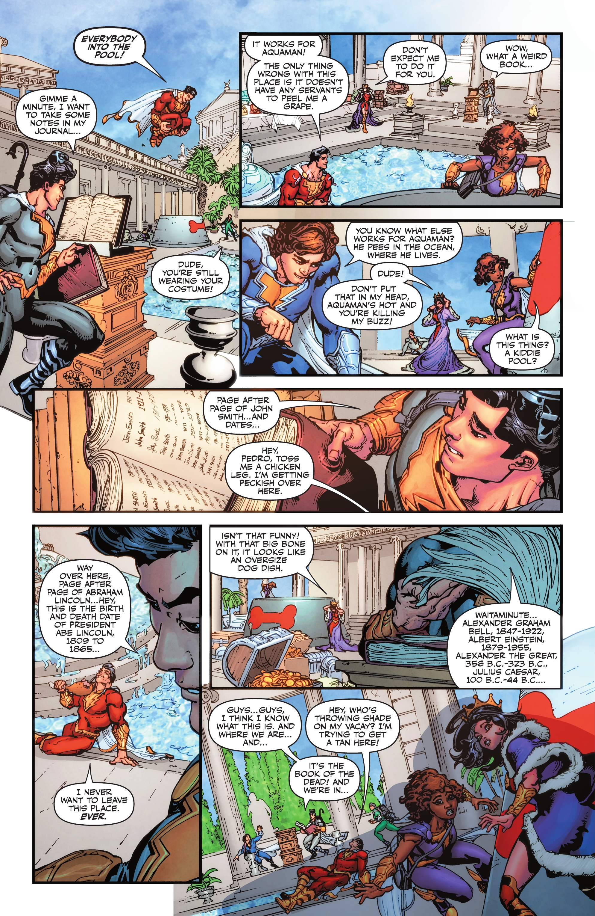 Read online Shazam! Fury of the Gods Special: Shazamily Matters comic -  Issue # TPB - 7