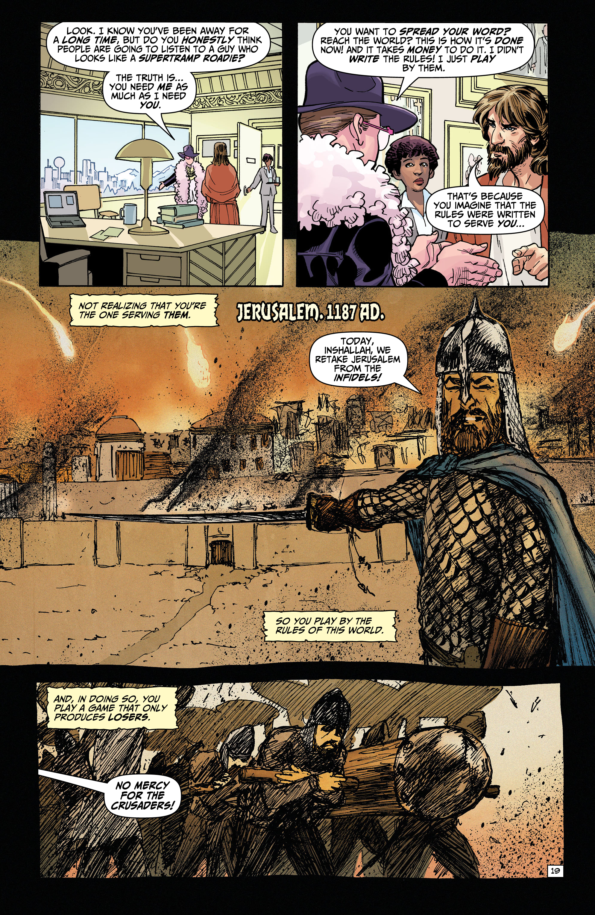 Read online Second Coming: Only Begotten Son comic -  Issue #3 - 21