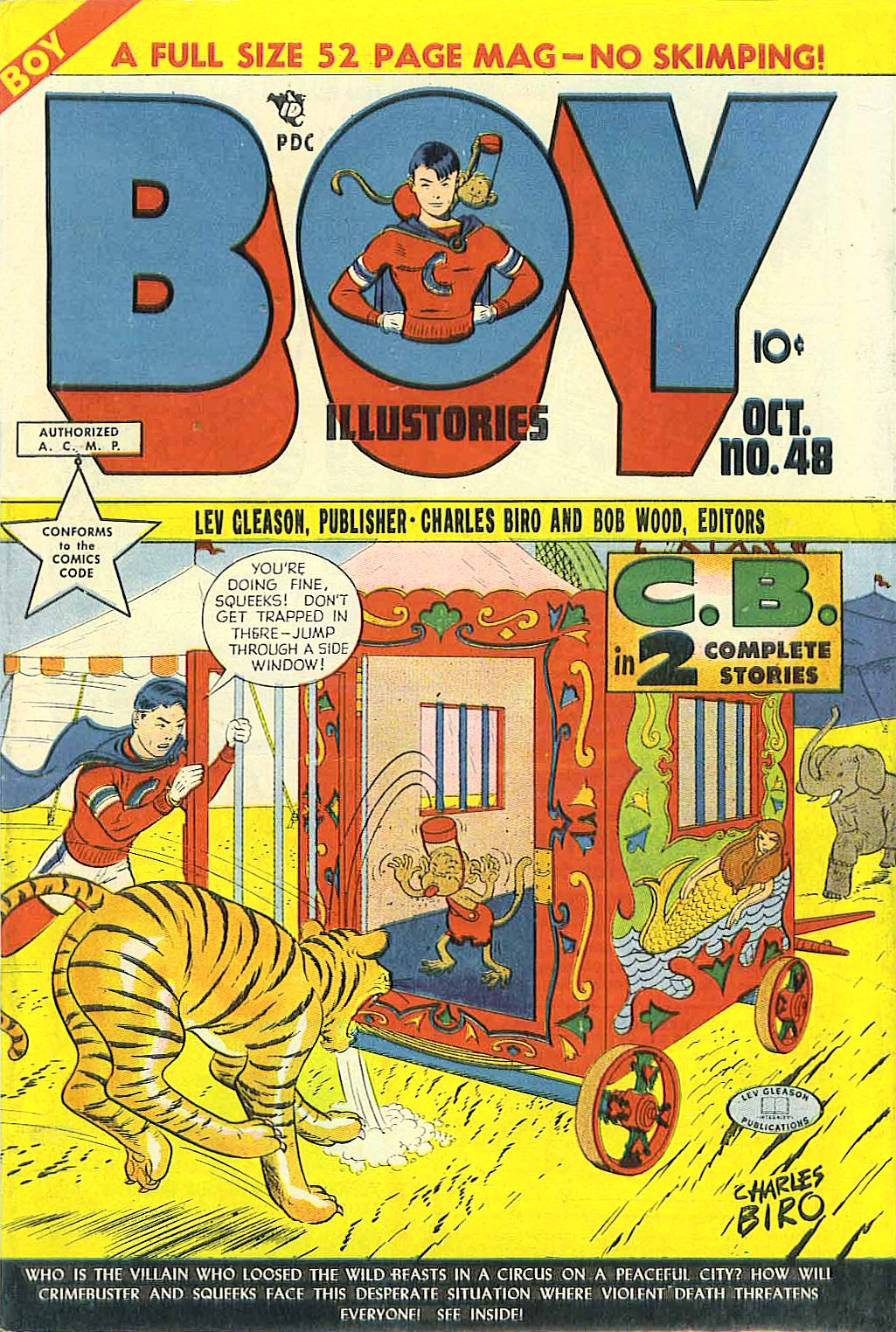 Read online Boy Comics comic -  Issue #48 - 1