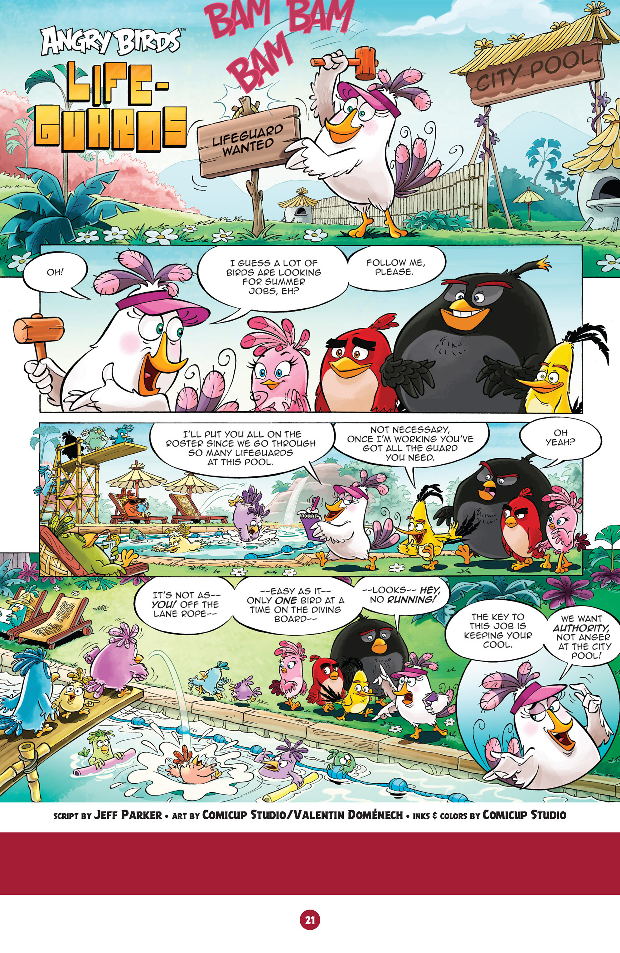 Read online Angry Birds: Big Movie Eggstravaganza comic -  Issue # Full - 23