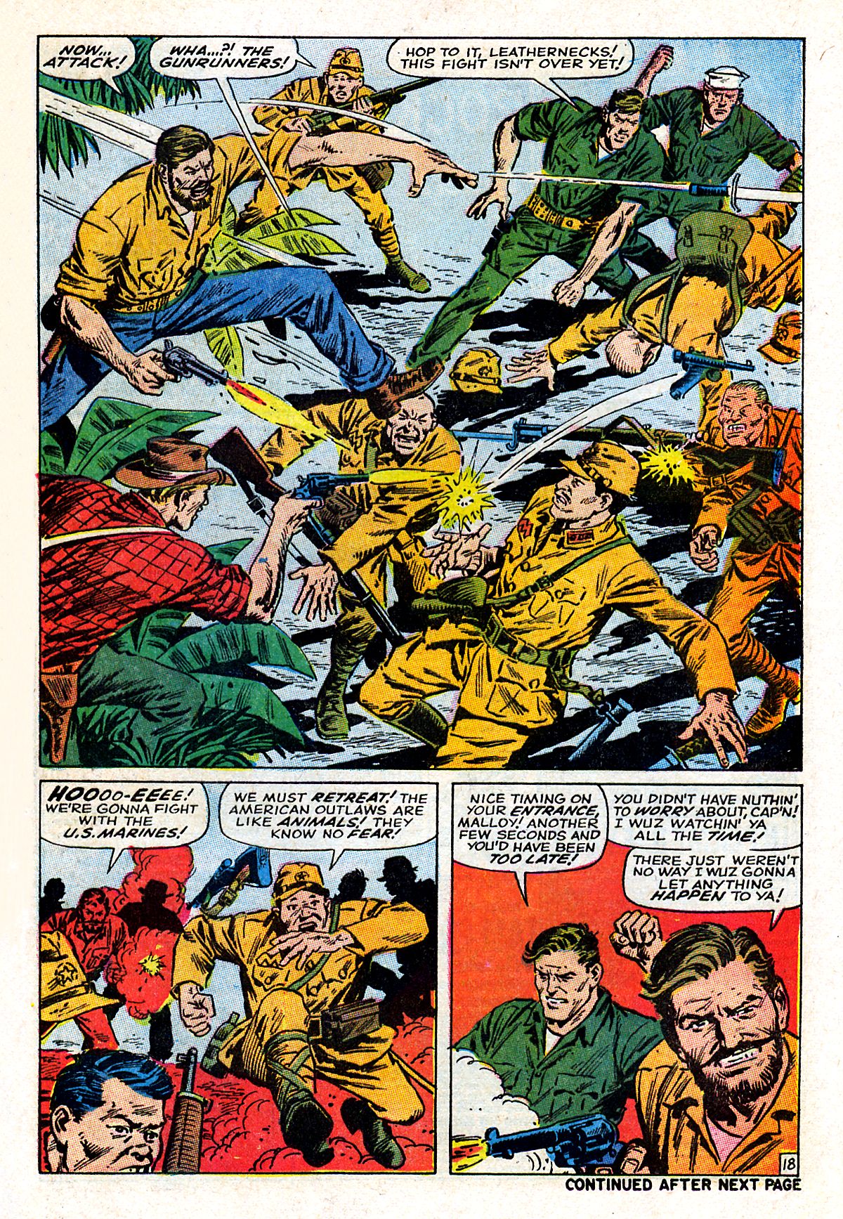 Captain Savage and his Leatherneck Raiders Issue #9 #9 - English 25