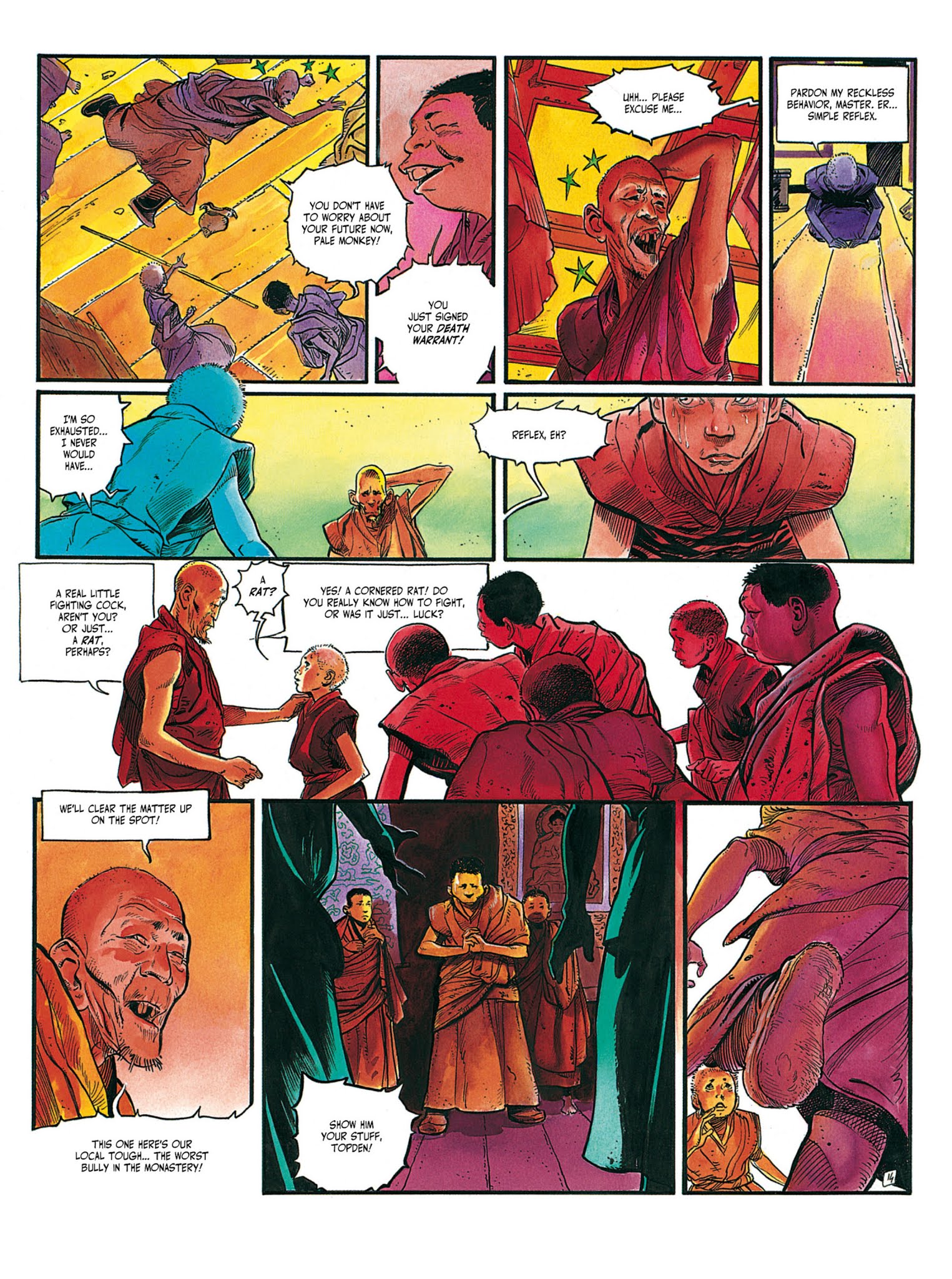 Read online The White Lama comic -  Issue #3 - 18