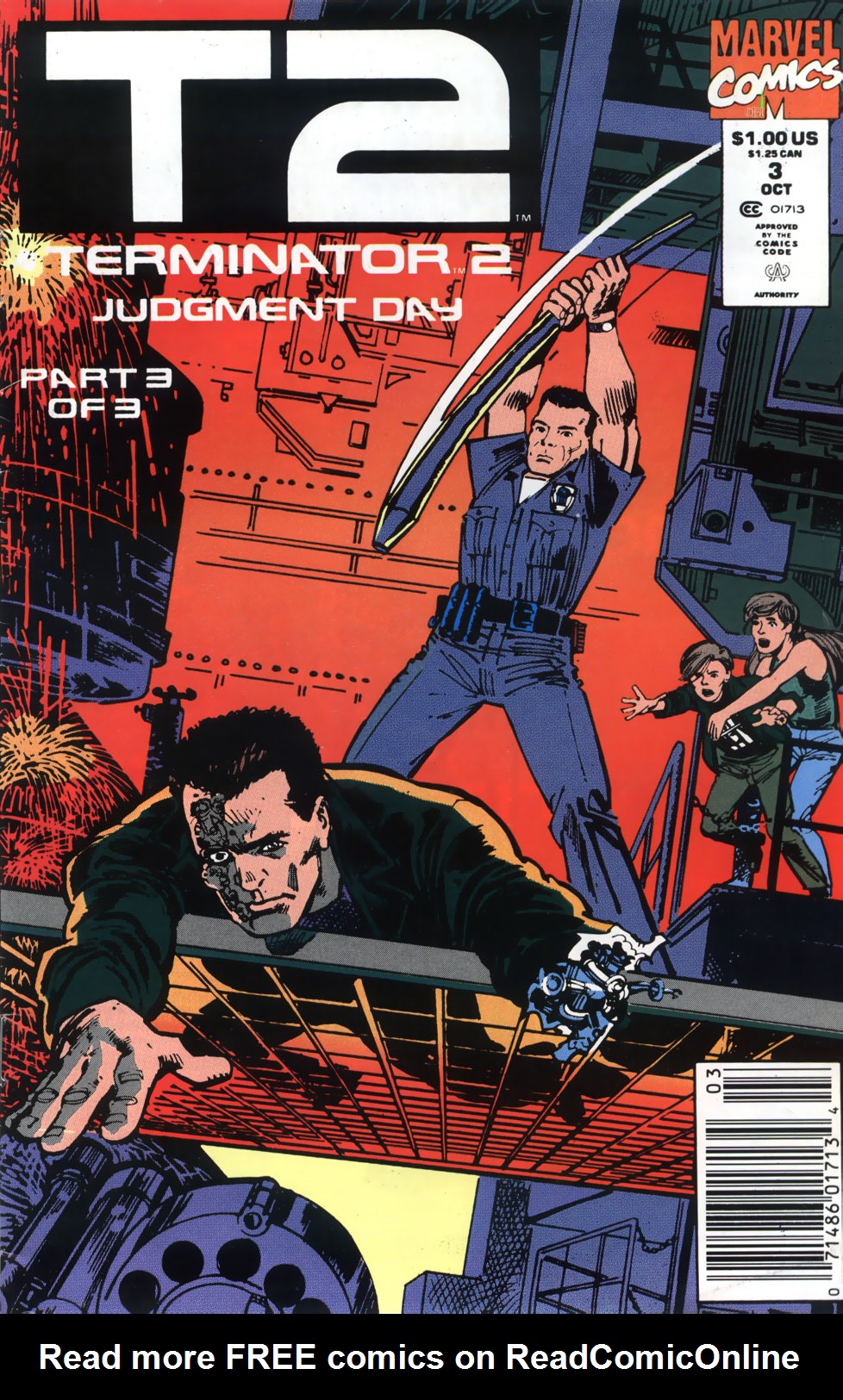 Read online Terminator 2: Judgment Day comic -  Issue #3 - 1