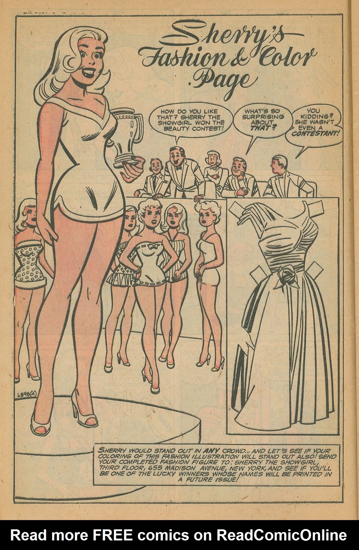 Read online Sherry the Showgirl (1957) comic -  Issue #5 - 8