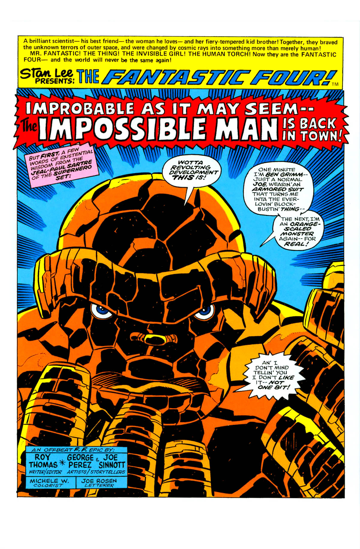 Read online Fantastic Four Visionaries: George Perez comic -  Issue # TPB 1 (Part 1) - 91