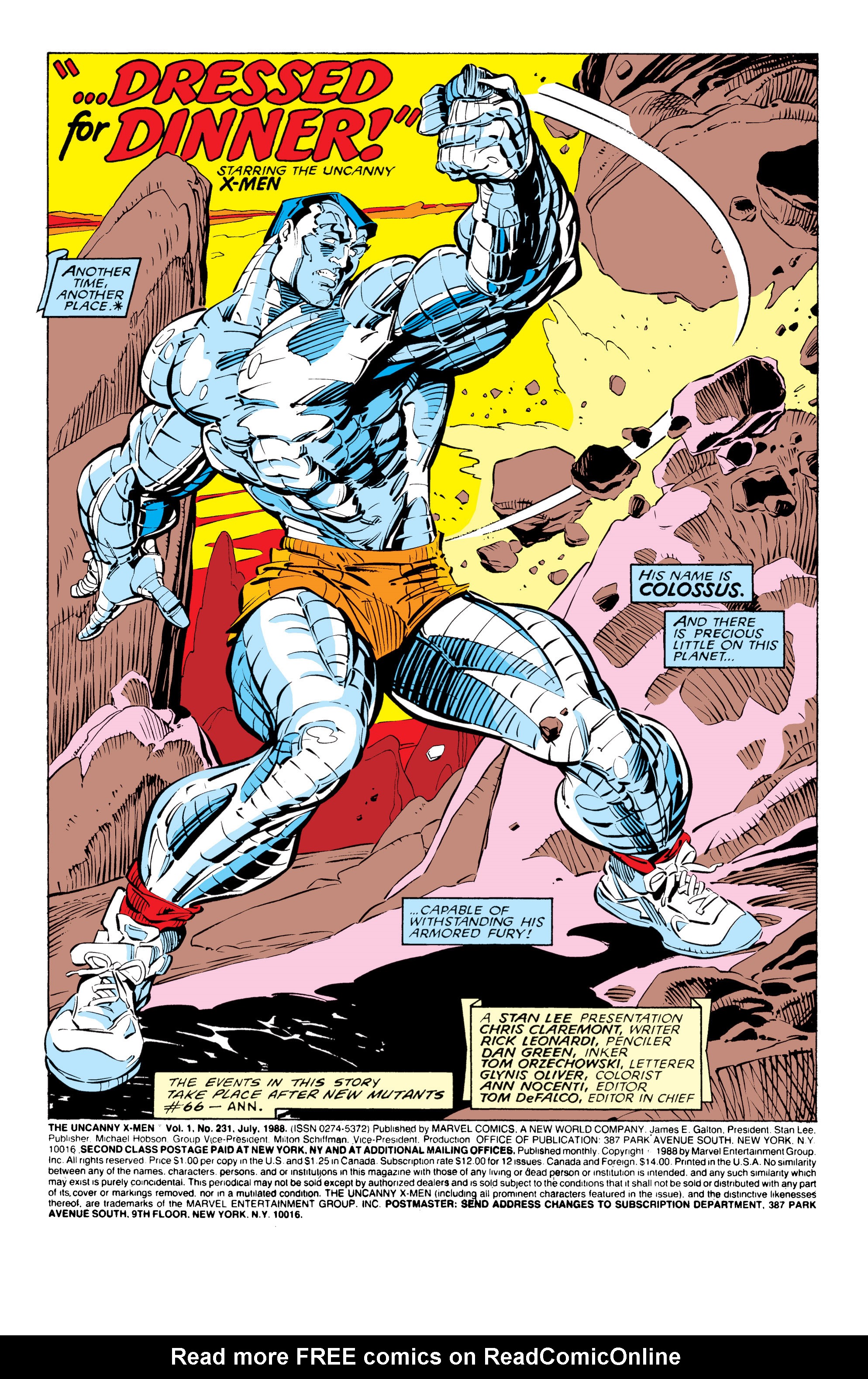 Read online Uncanny X-Men (1963) comic -  Issue #231 - 3