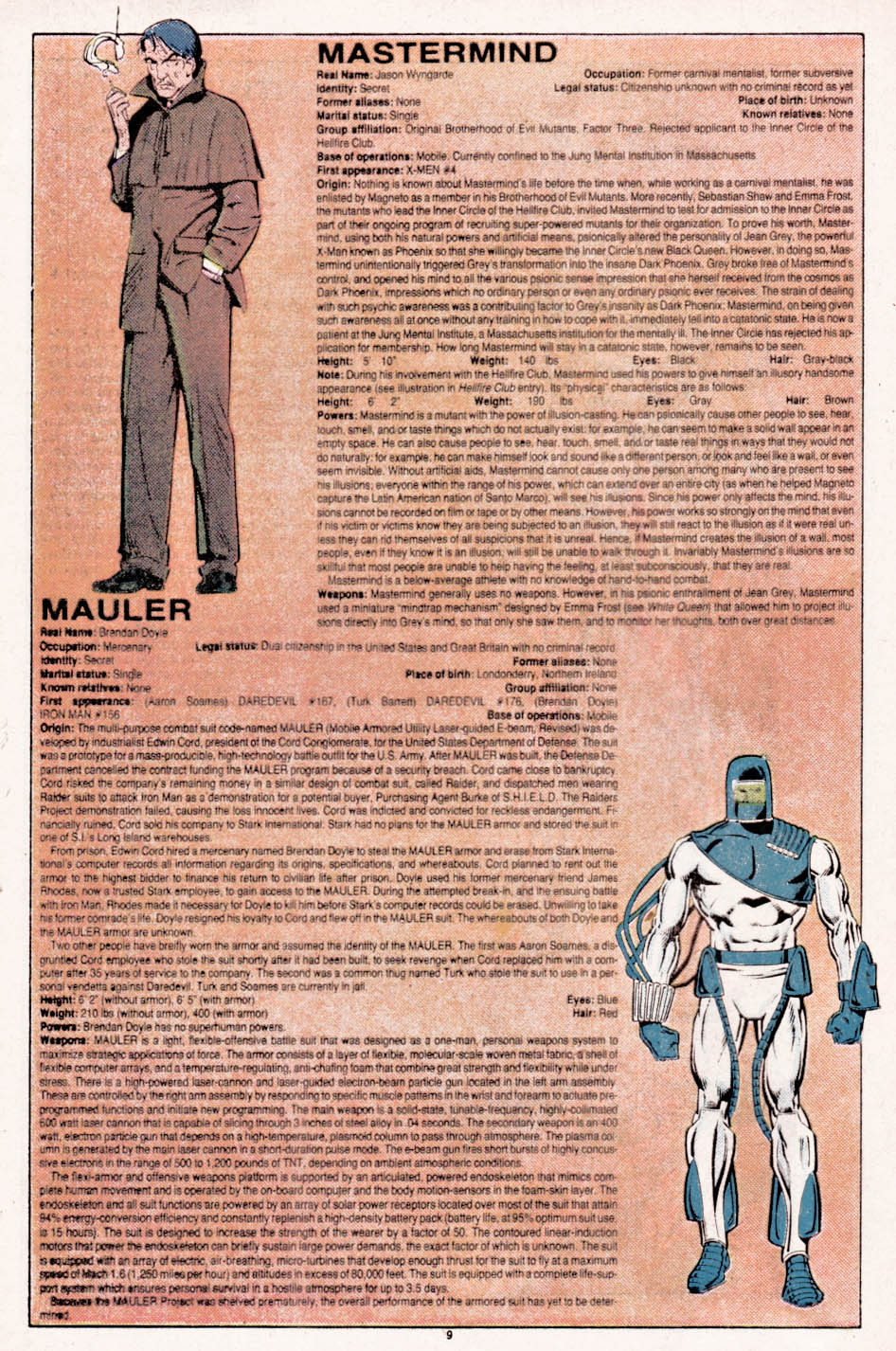 The Official Handbook of the Marvel Universe issue 7 - Page 10