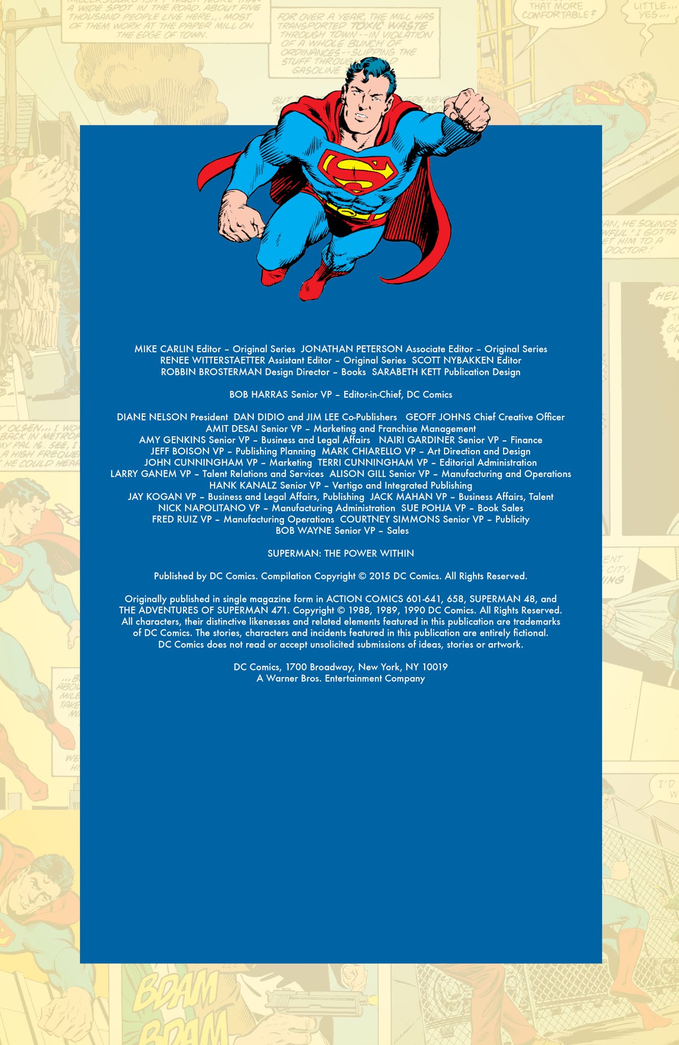 Read online Superman: The Power Within comic -  Issue # TPB - 5