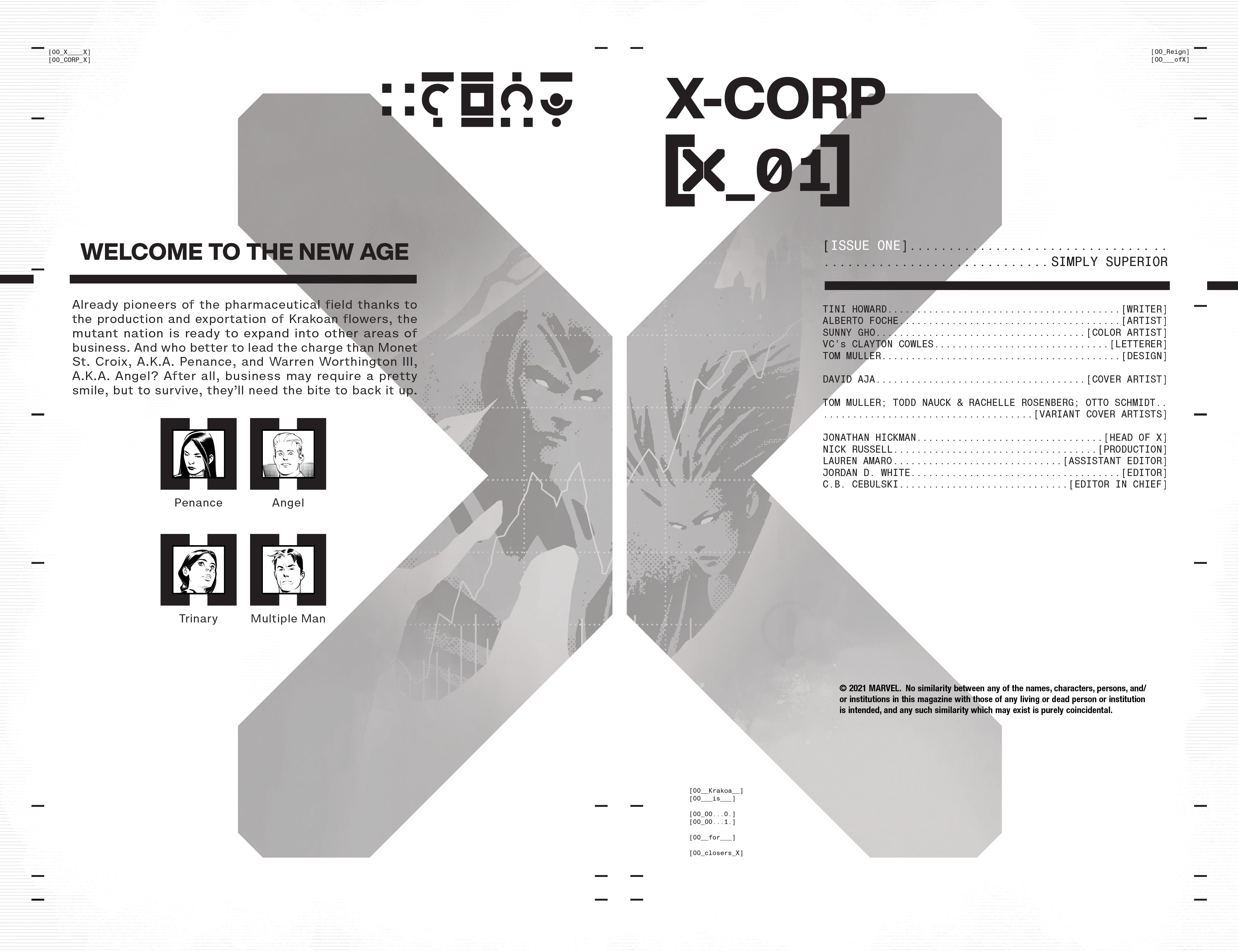 Read online X-Corp comic -  Issue #1 - 5