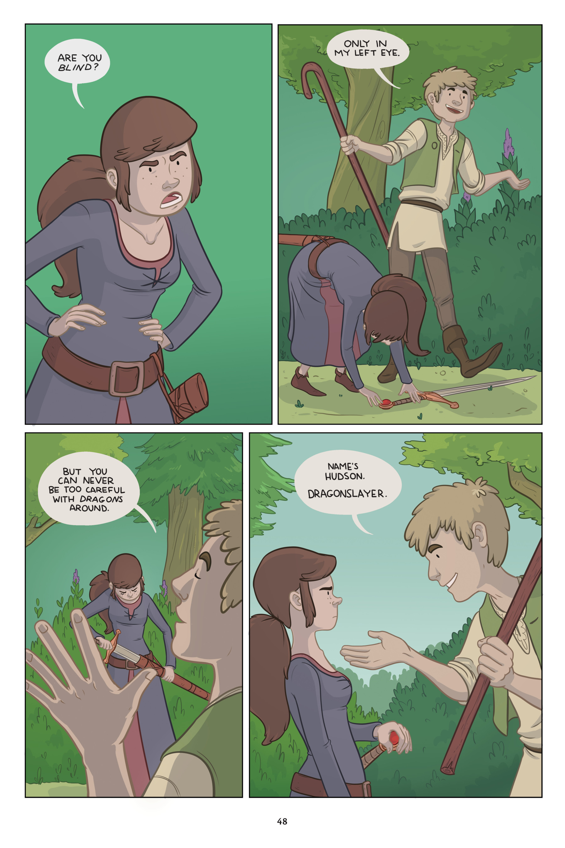 Read online Extraordinary: A Story of an Ordinary Princess comic -  Issue # TPB (Part 1) - 49